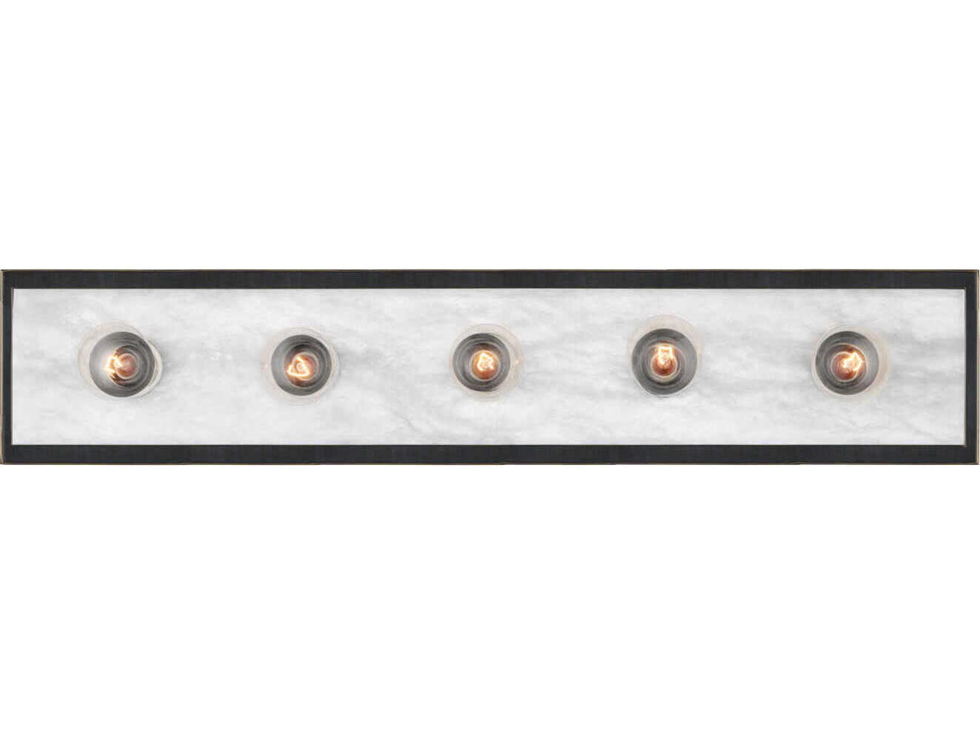 Berdine 5-Light Natural Oil Rubbed Bronze Vanity Light