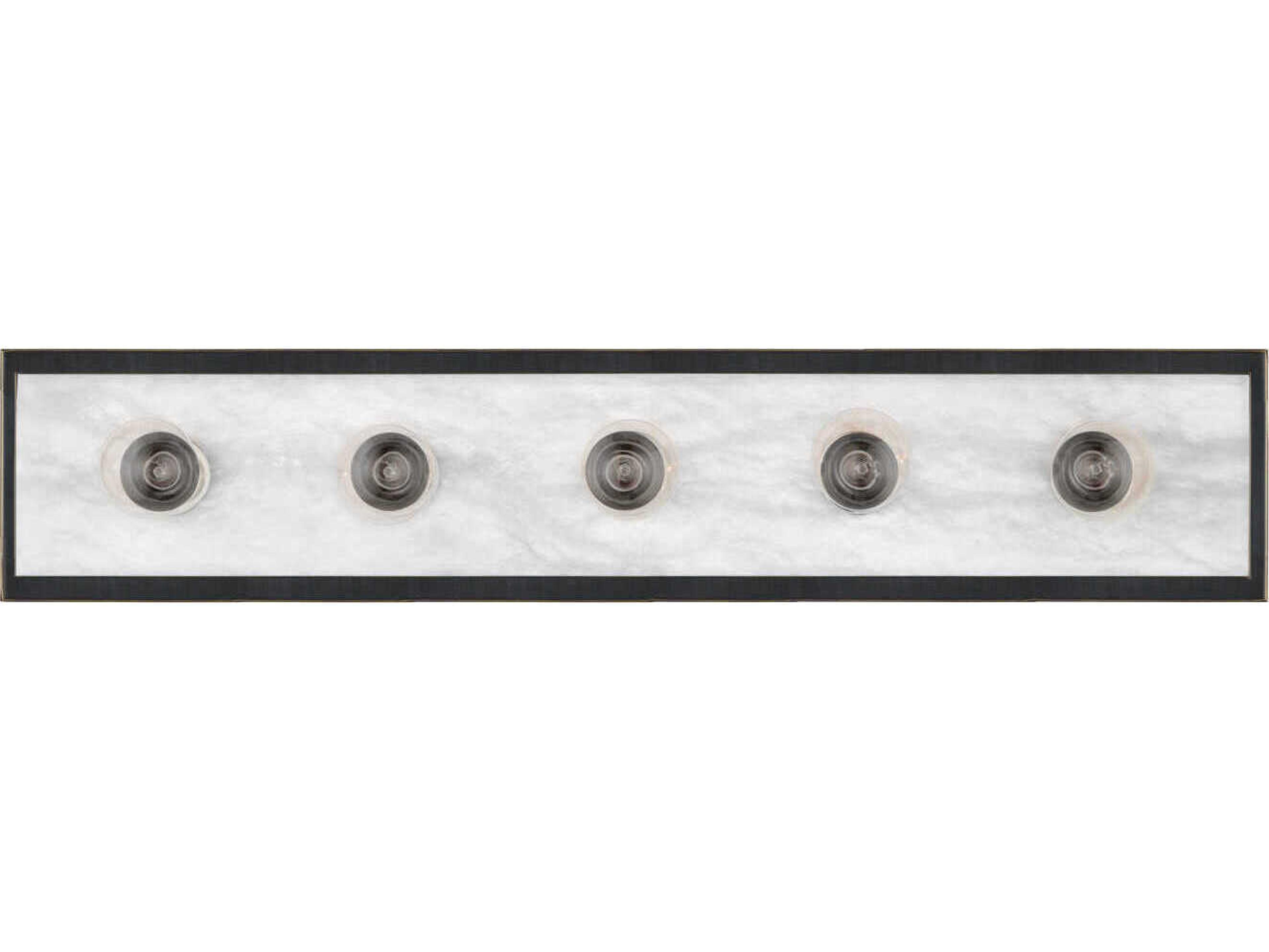 Currey & Company Berdine 5-Light Natural Oil Rubbed Bronze Vanity Light