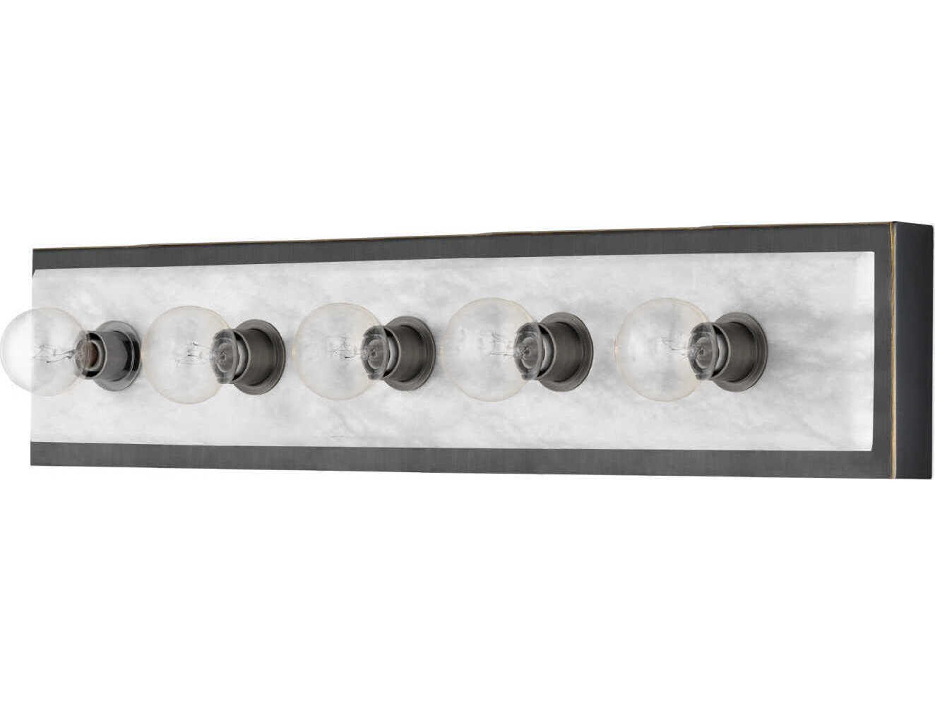 Currey & Company Berdine 5-Light Natural Oil Rubbed Bronze Vanity Light