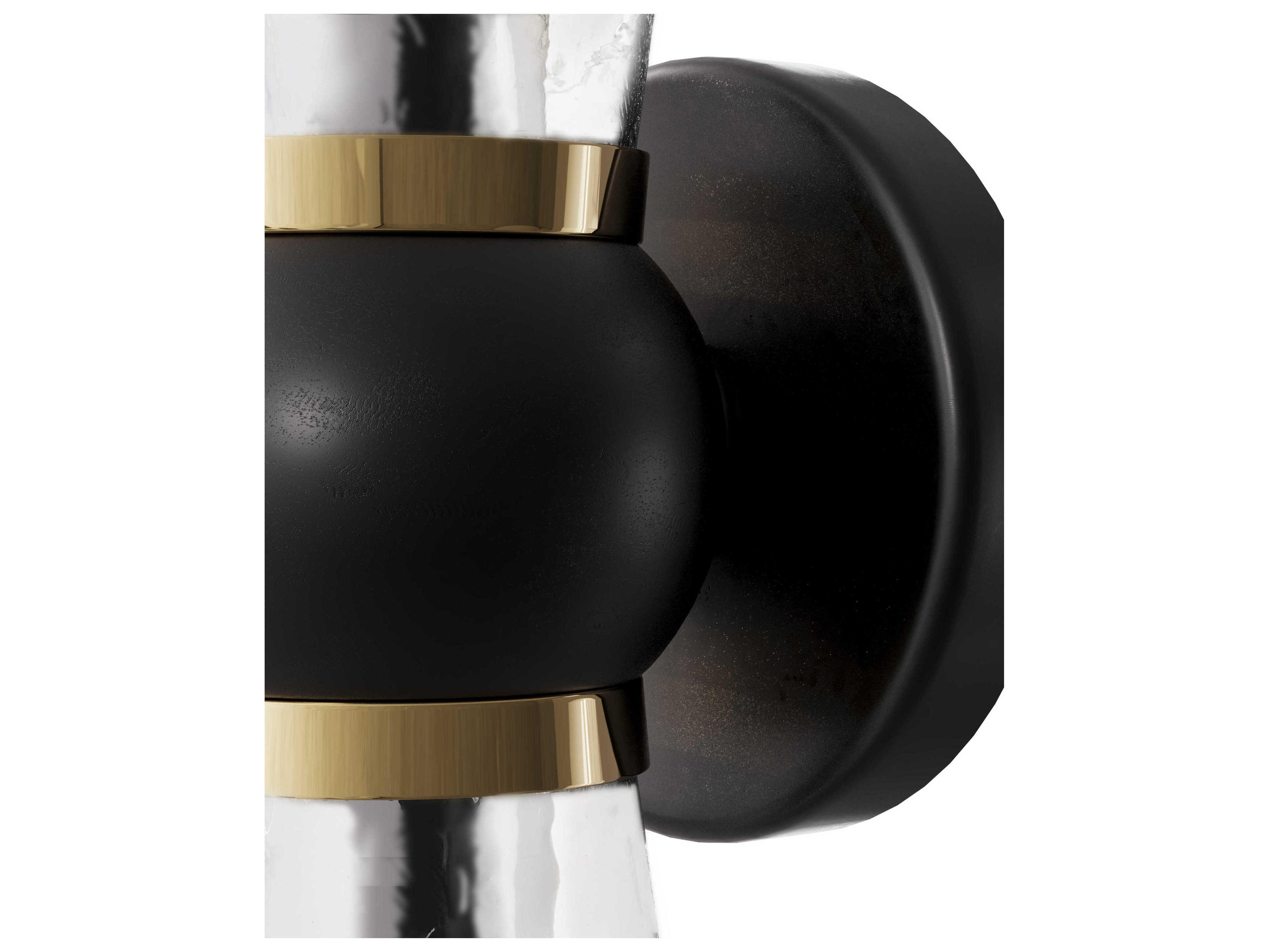 Currey & Company Byford 2-Light Satin Bronze Wall Sconce