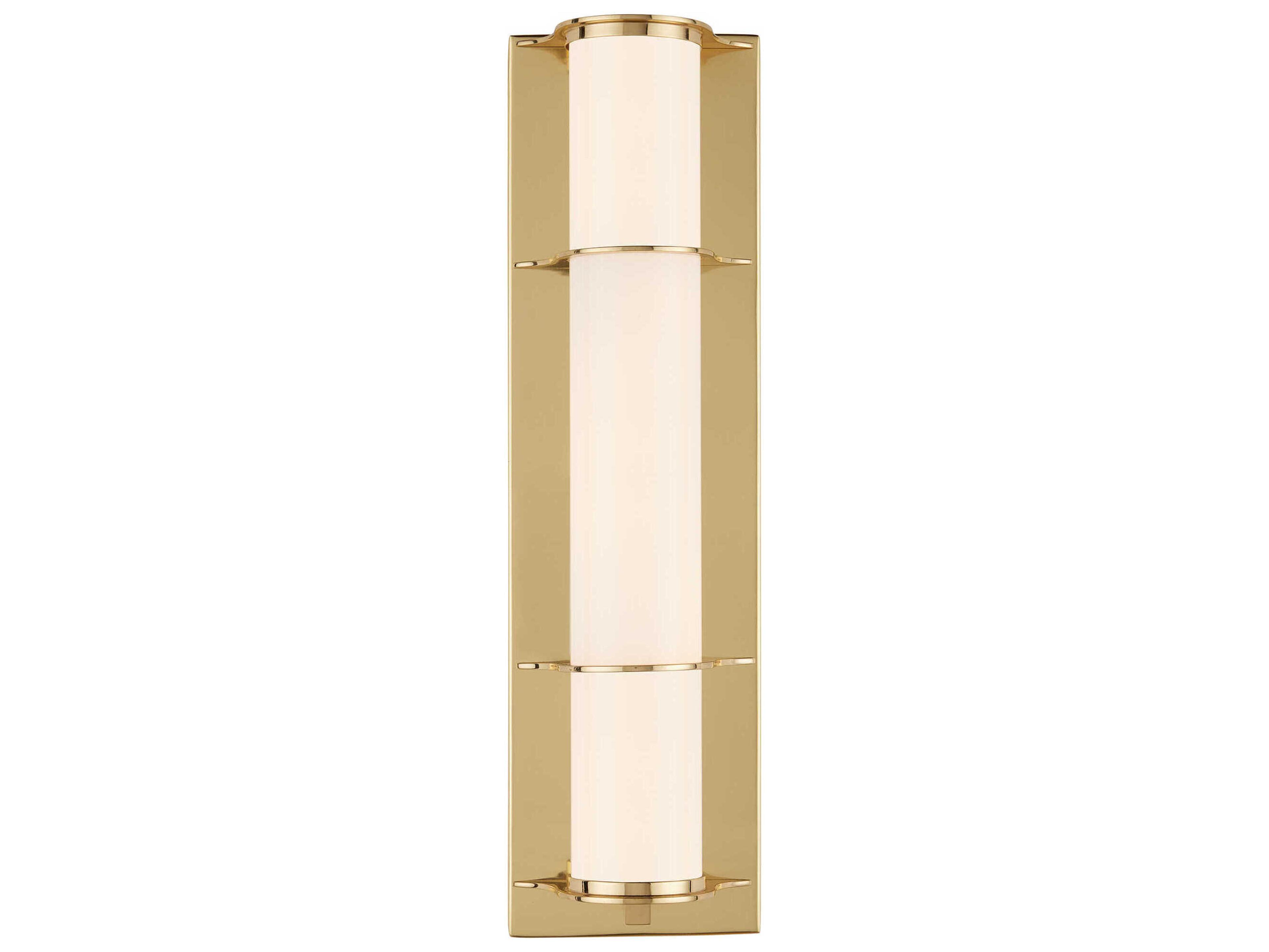 Currey & Company Blaine 1-Light Polished Brass Wall Sconce