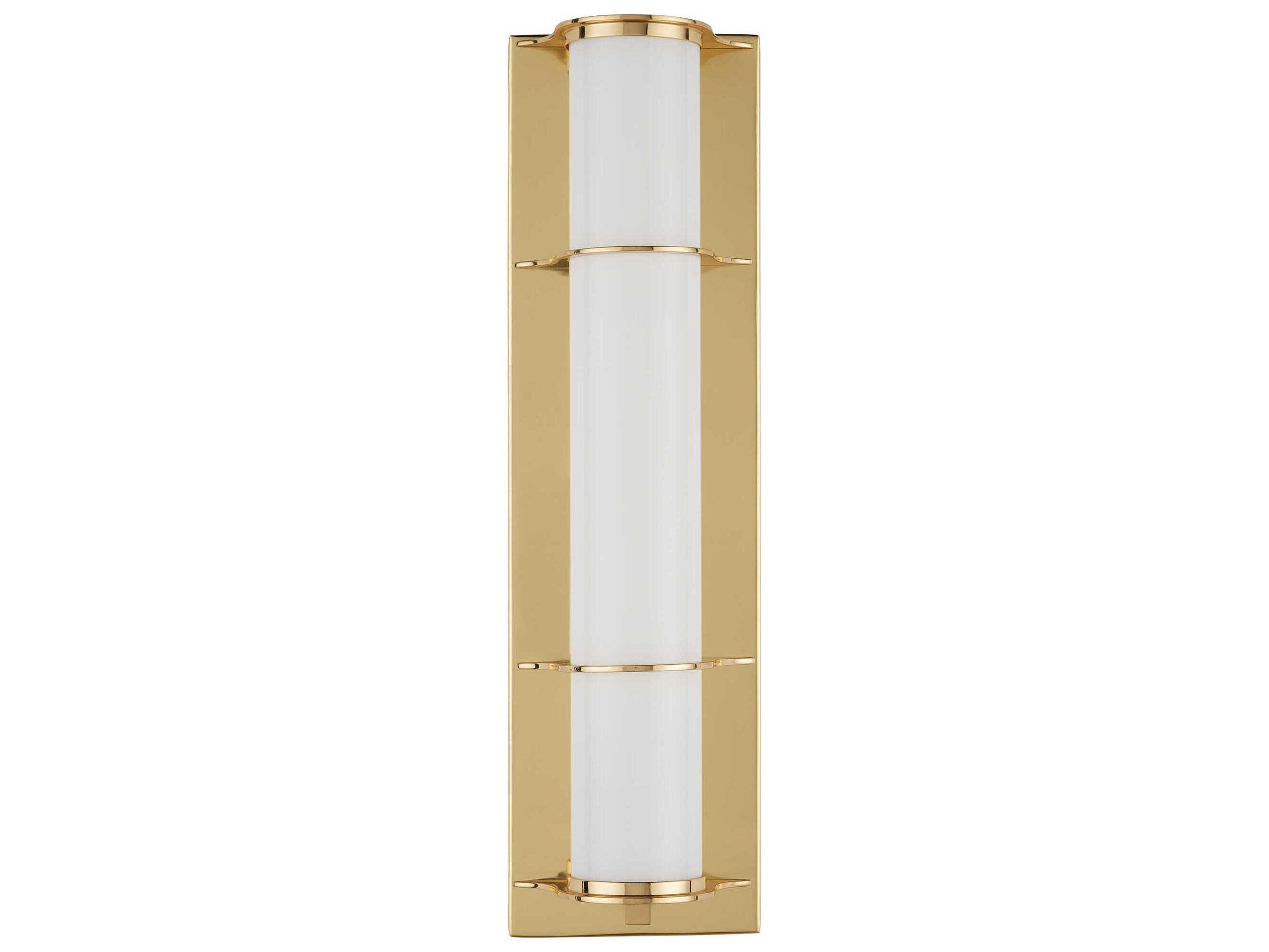 Currey & Company Blaine 1-Light Polished Brass Wall Sconce