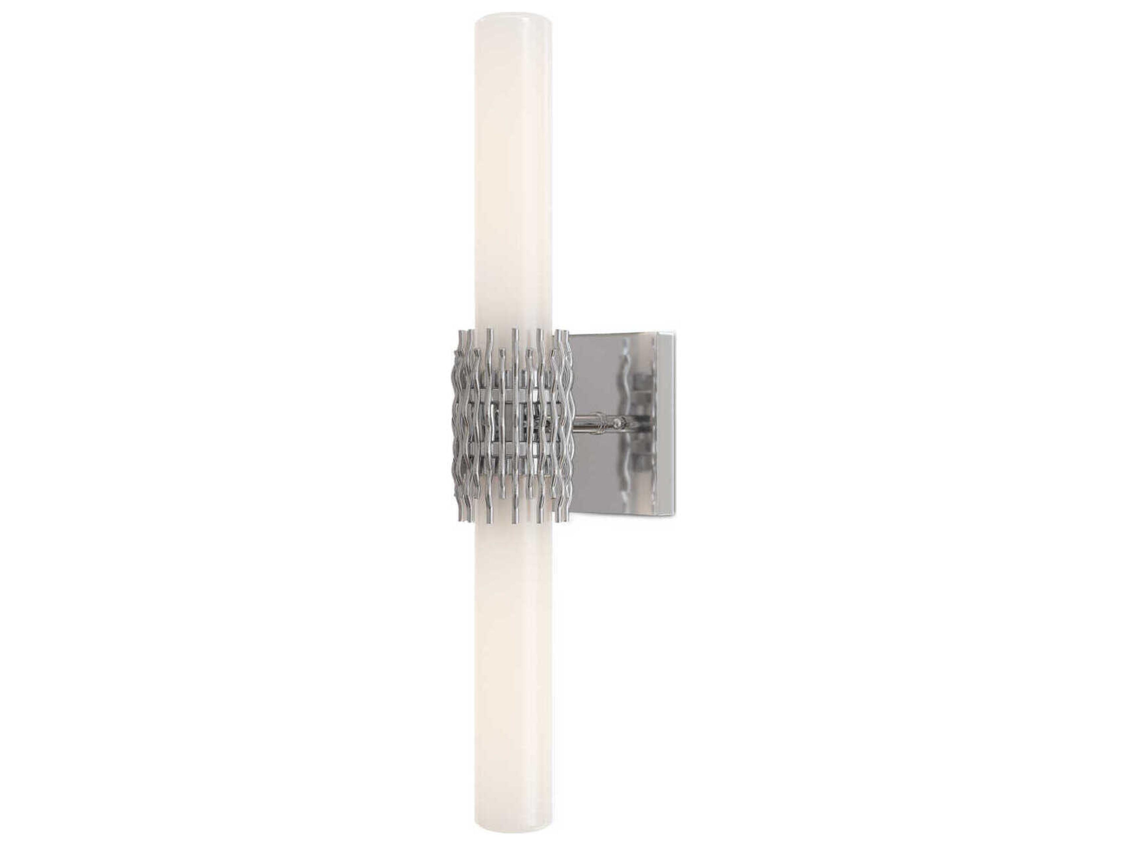 Brietta 2-Light Polished Nickel Wall Sconce