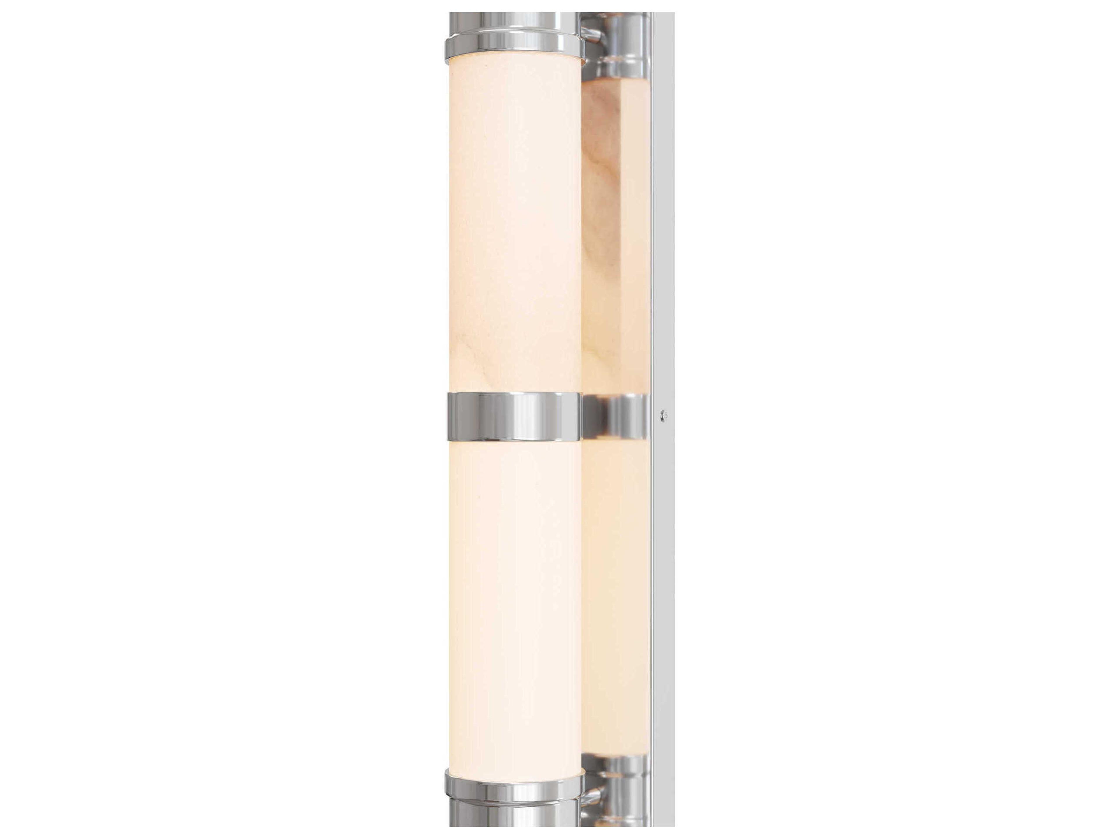 Currey & Company Brenham 1-Light Nickel Wall Sconce