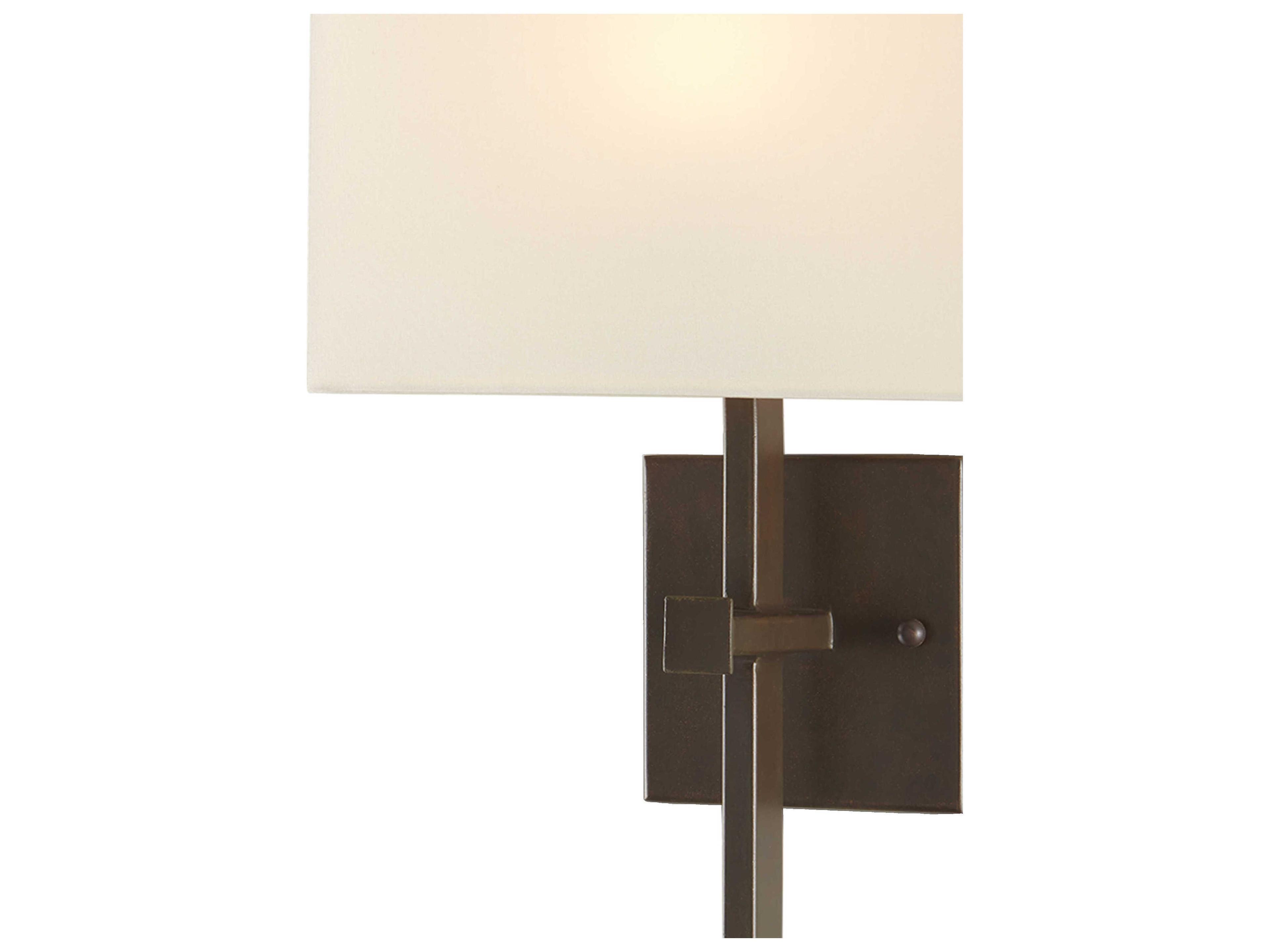 Currey & Company Adshdown 1-Light Bronze Gold Black Wall Sconce