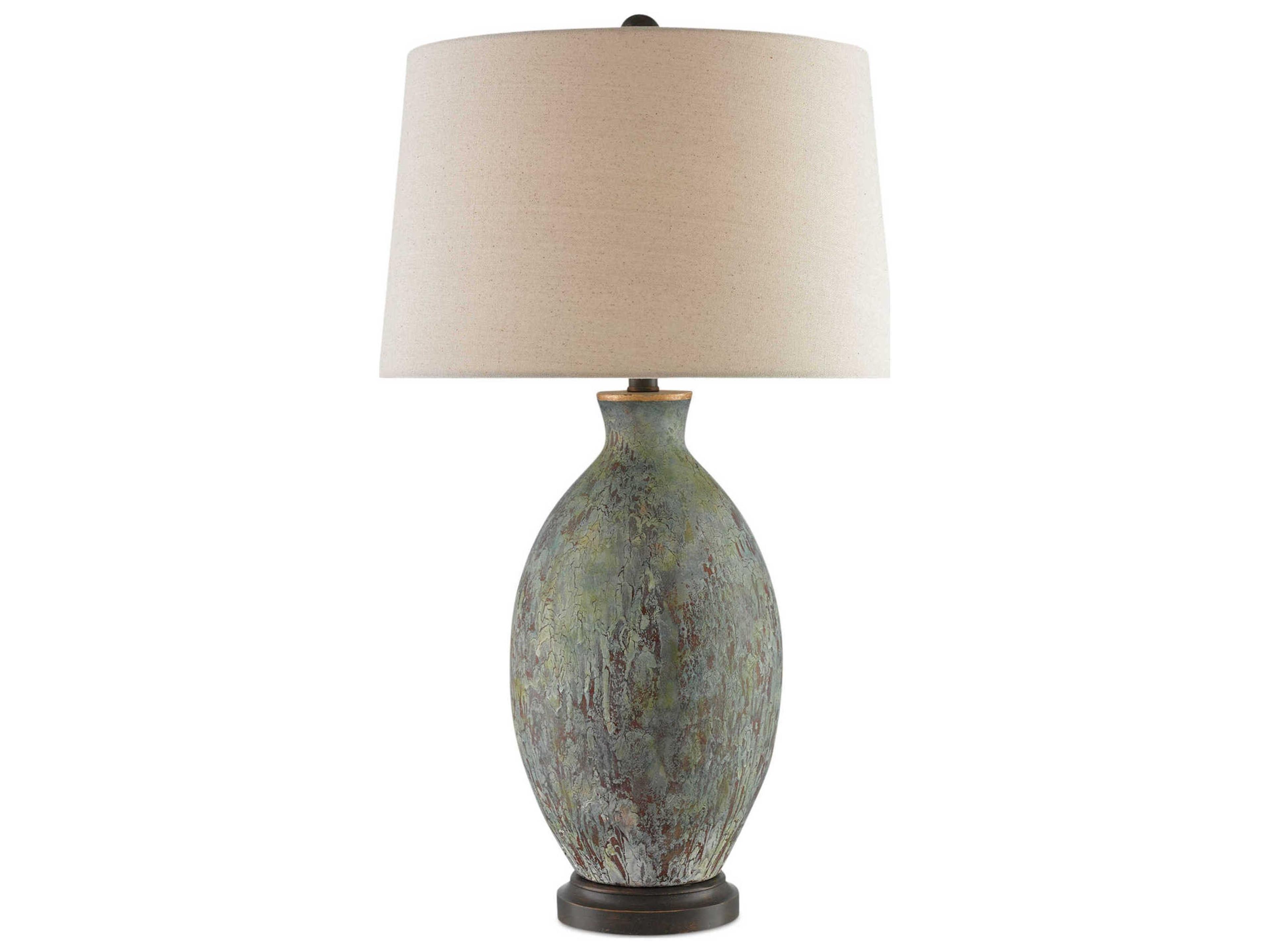 Remi Green Table Lamp