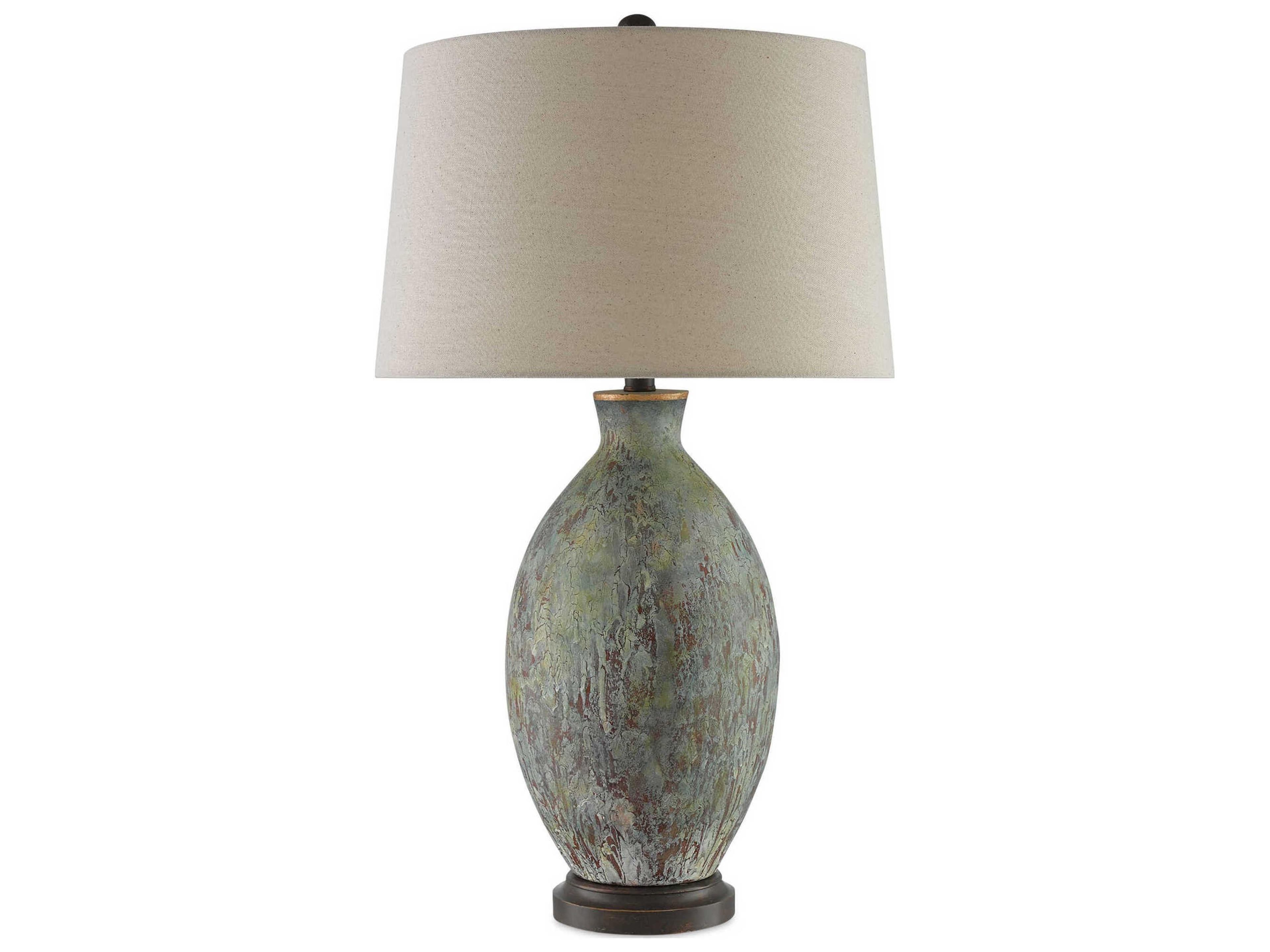 Currey & Company Remi Green Table Lamp