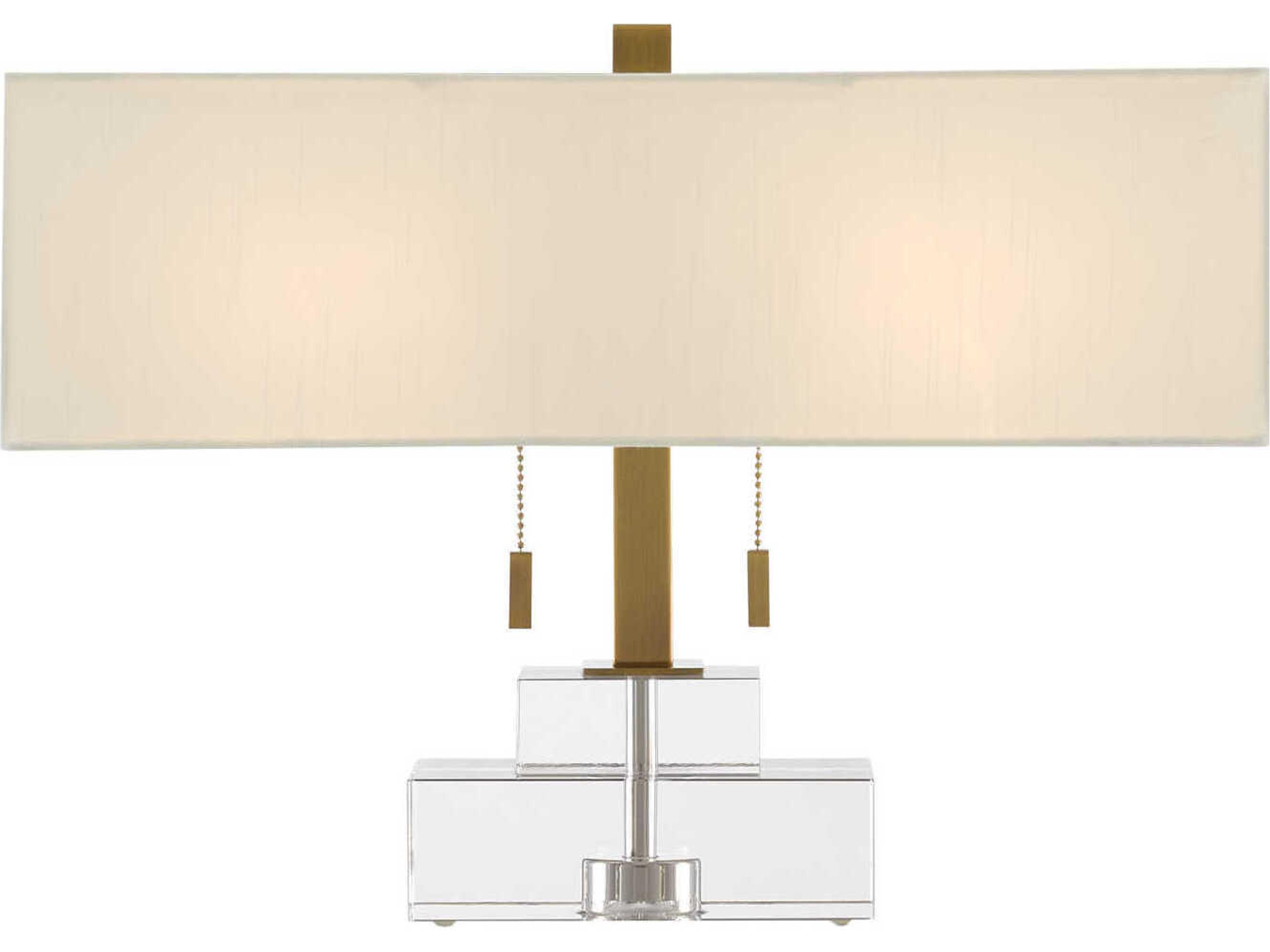 Chiara Table Lamp with Crystal Body