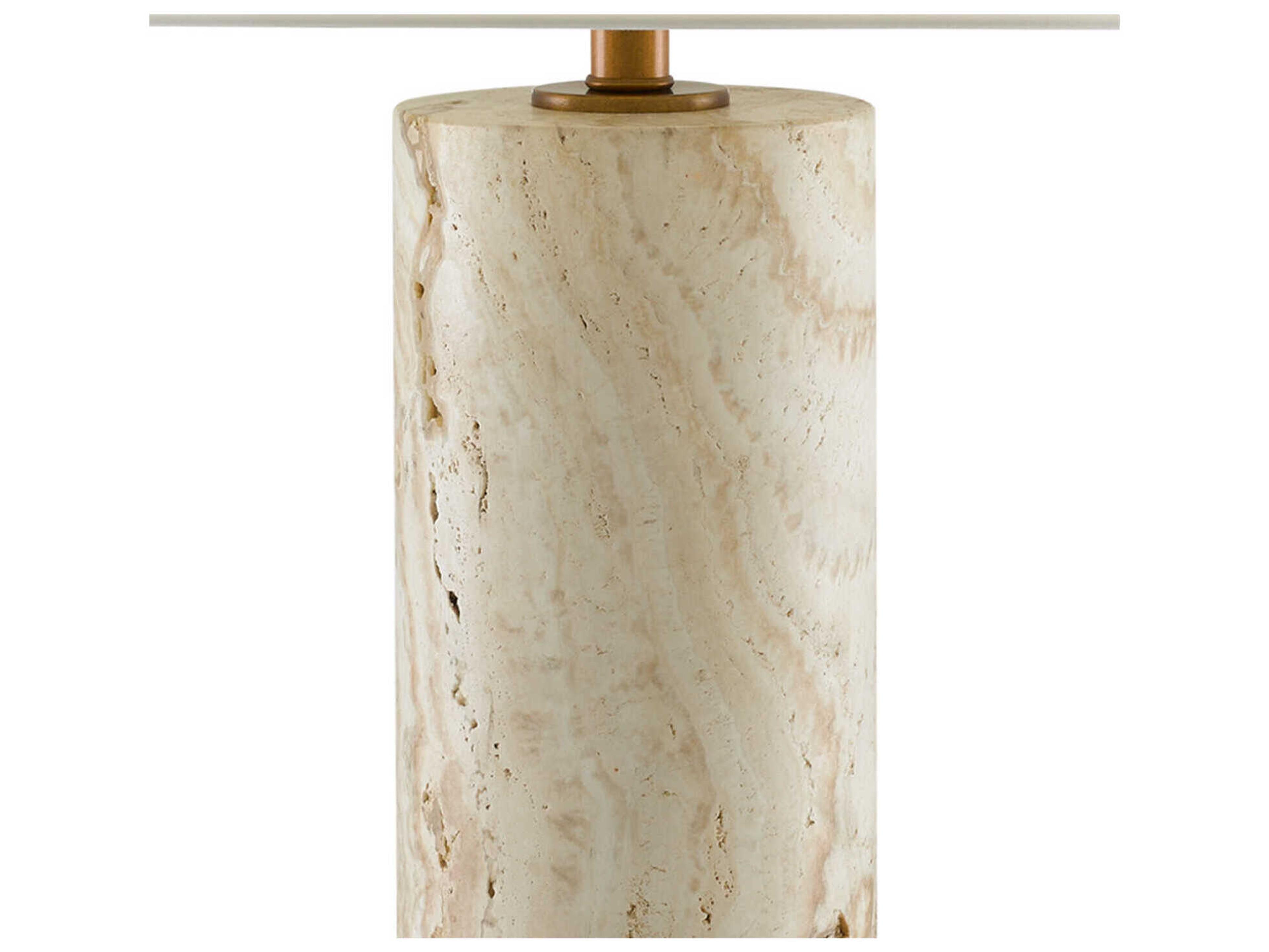 Currey & Company Vespera Antique Brass Buffet Lamp