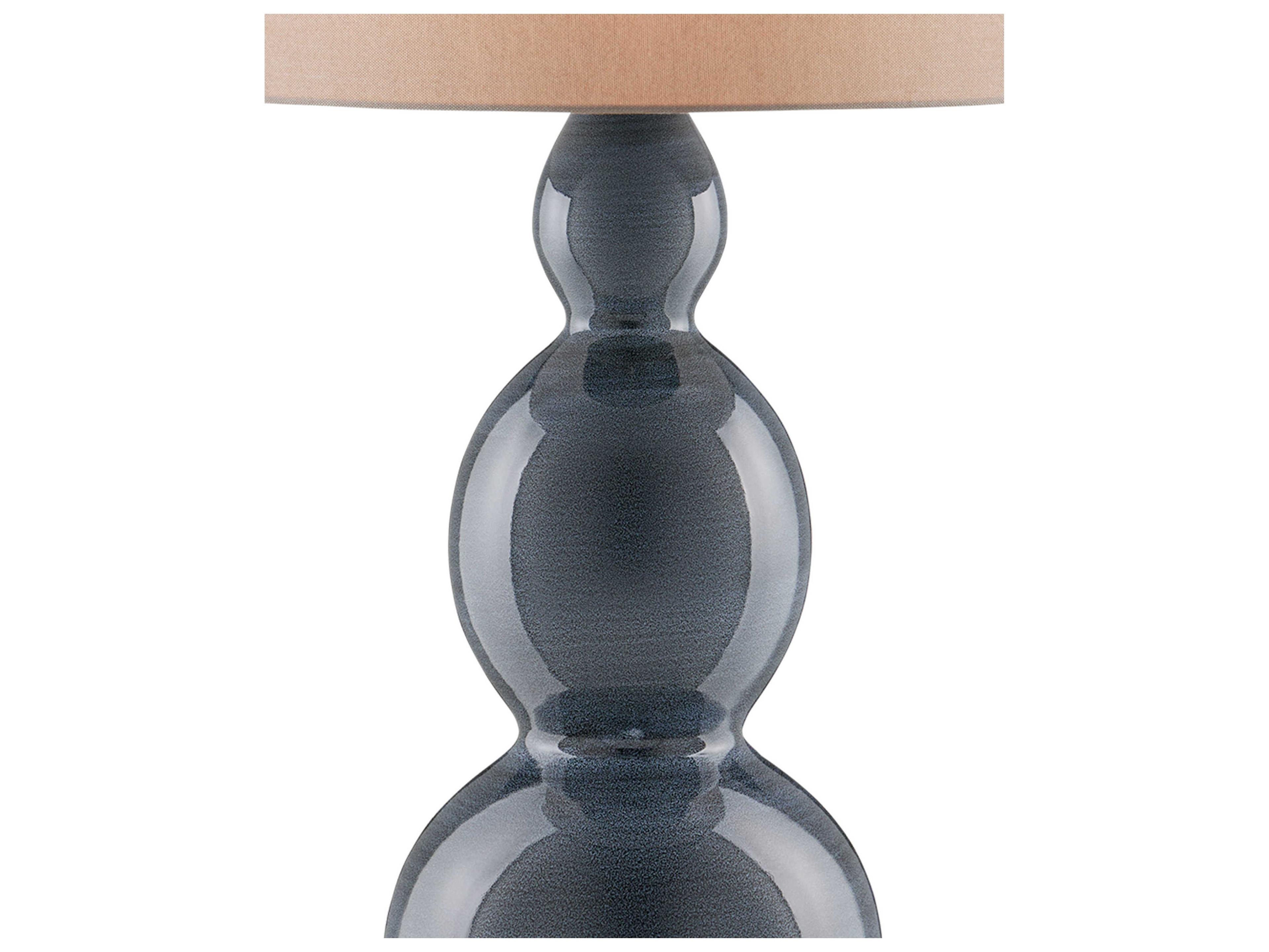 Currey & Company Cymbeline Steel Blue Buffet Lamp