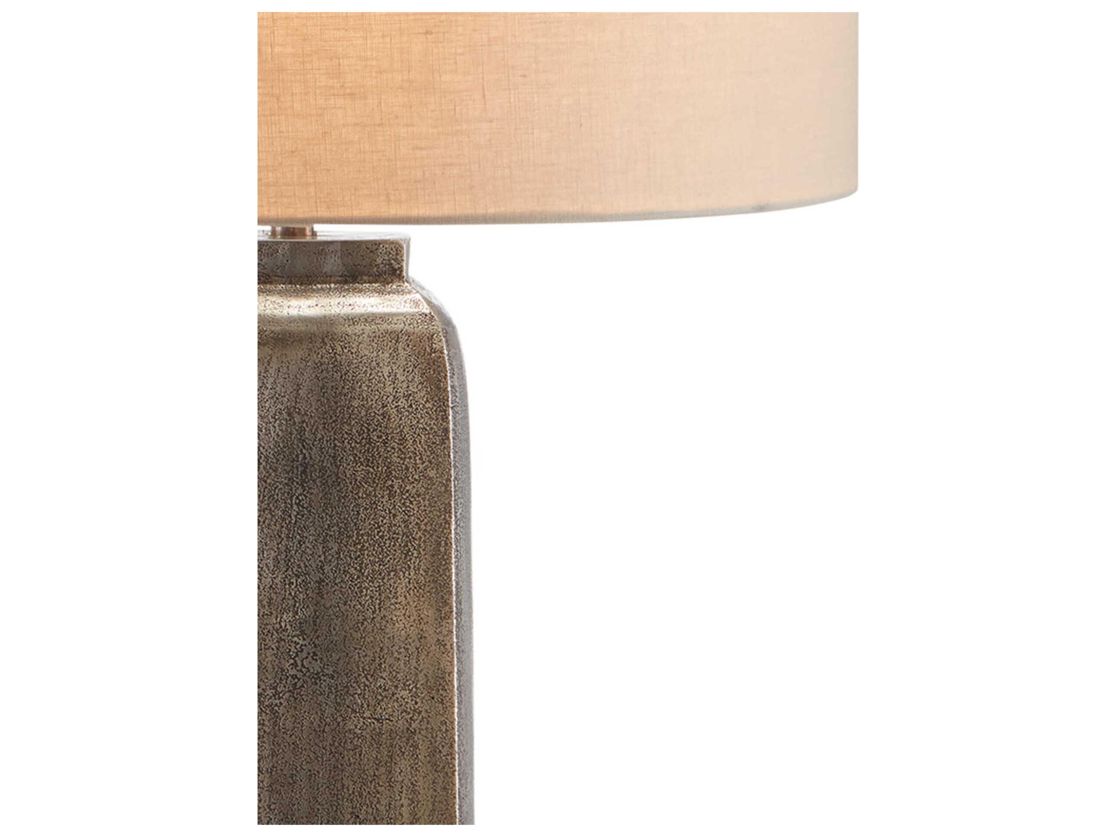 Currey & Company Morse Oxidized Nickel Buffet Lamp