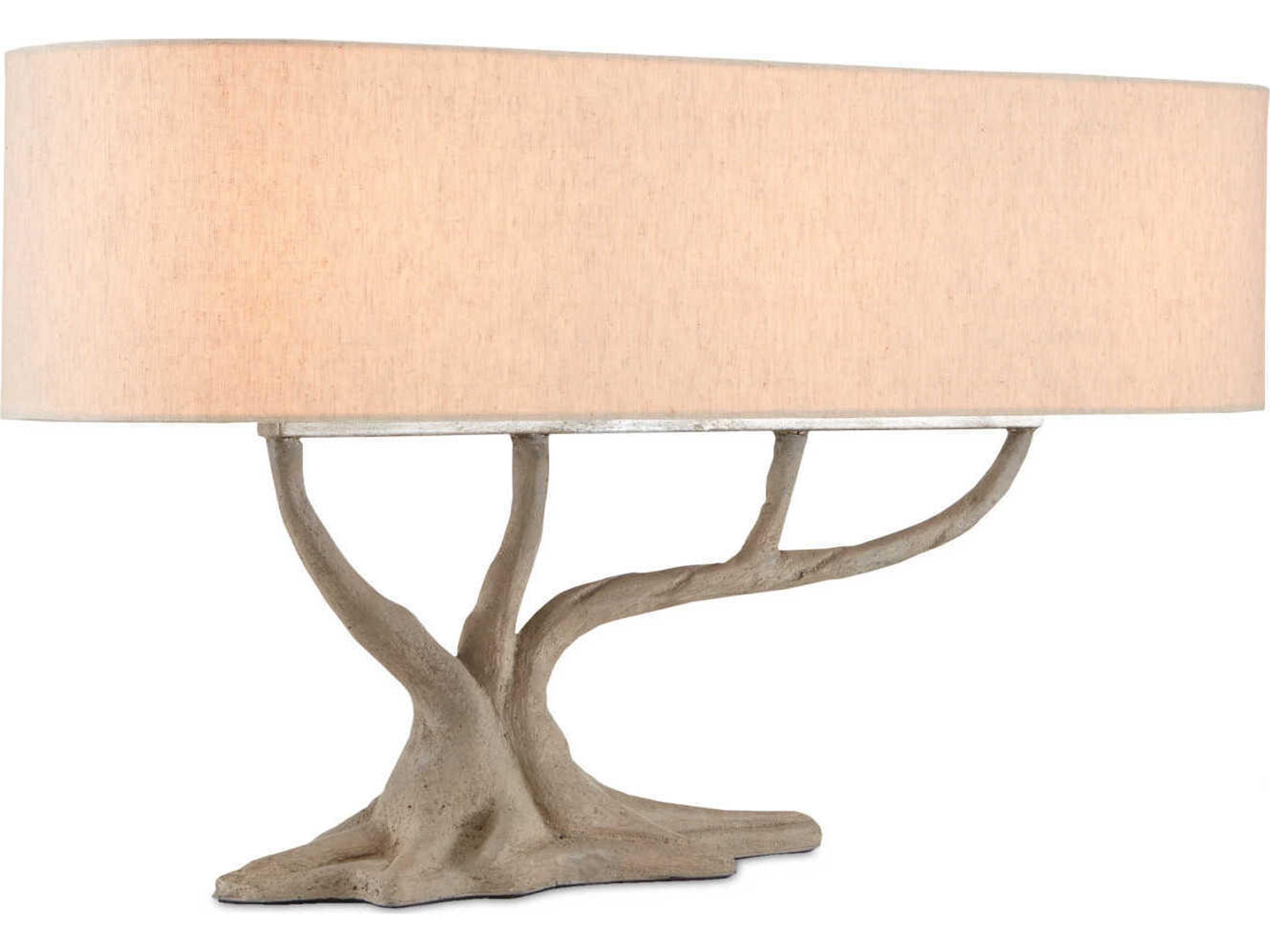 Currey & Company Cotswold Concrete Gray Table Lamp