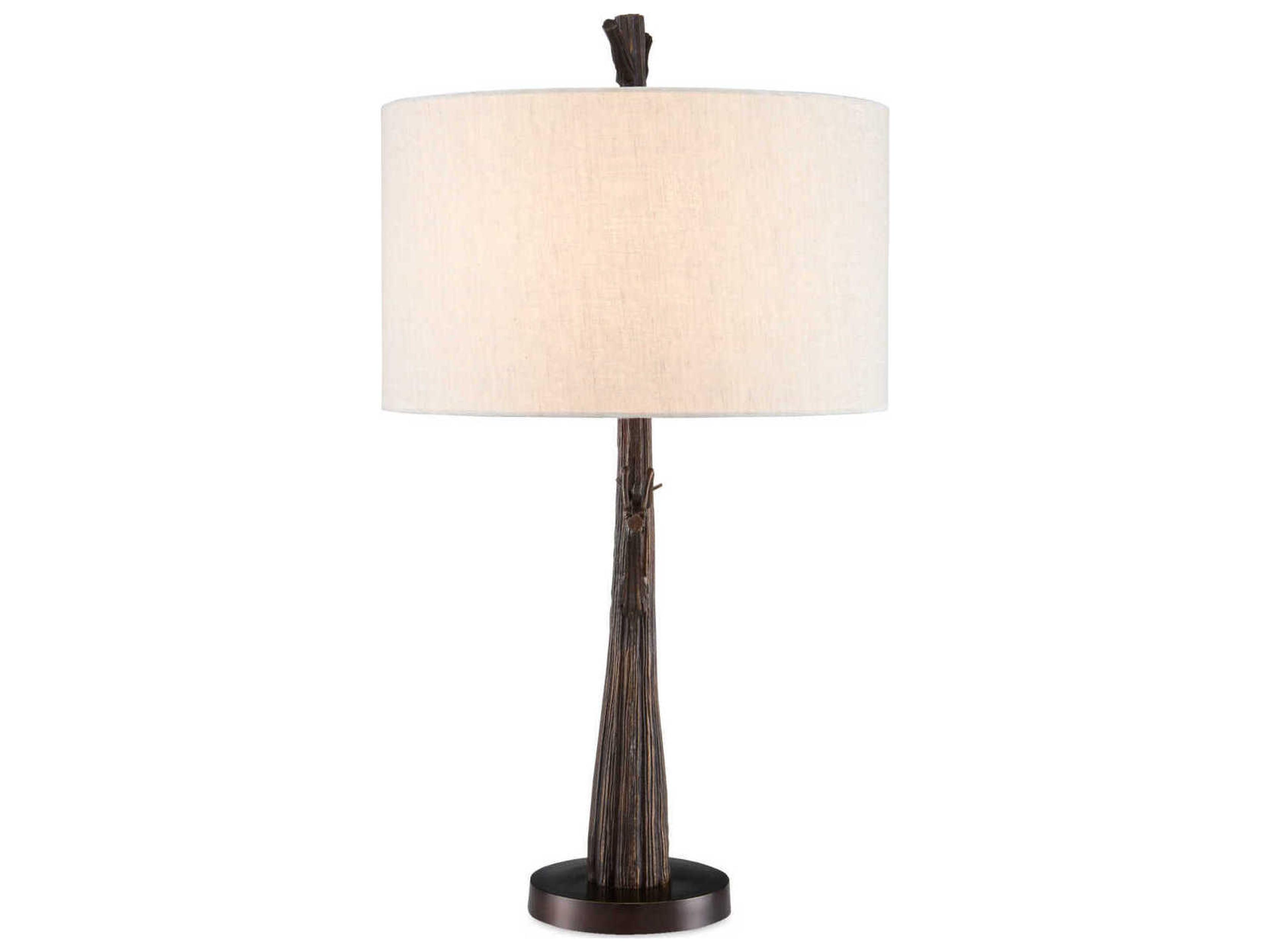 Currey & Company Grasshopper Bronze Buffet Lamp