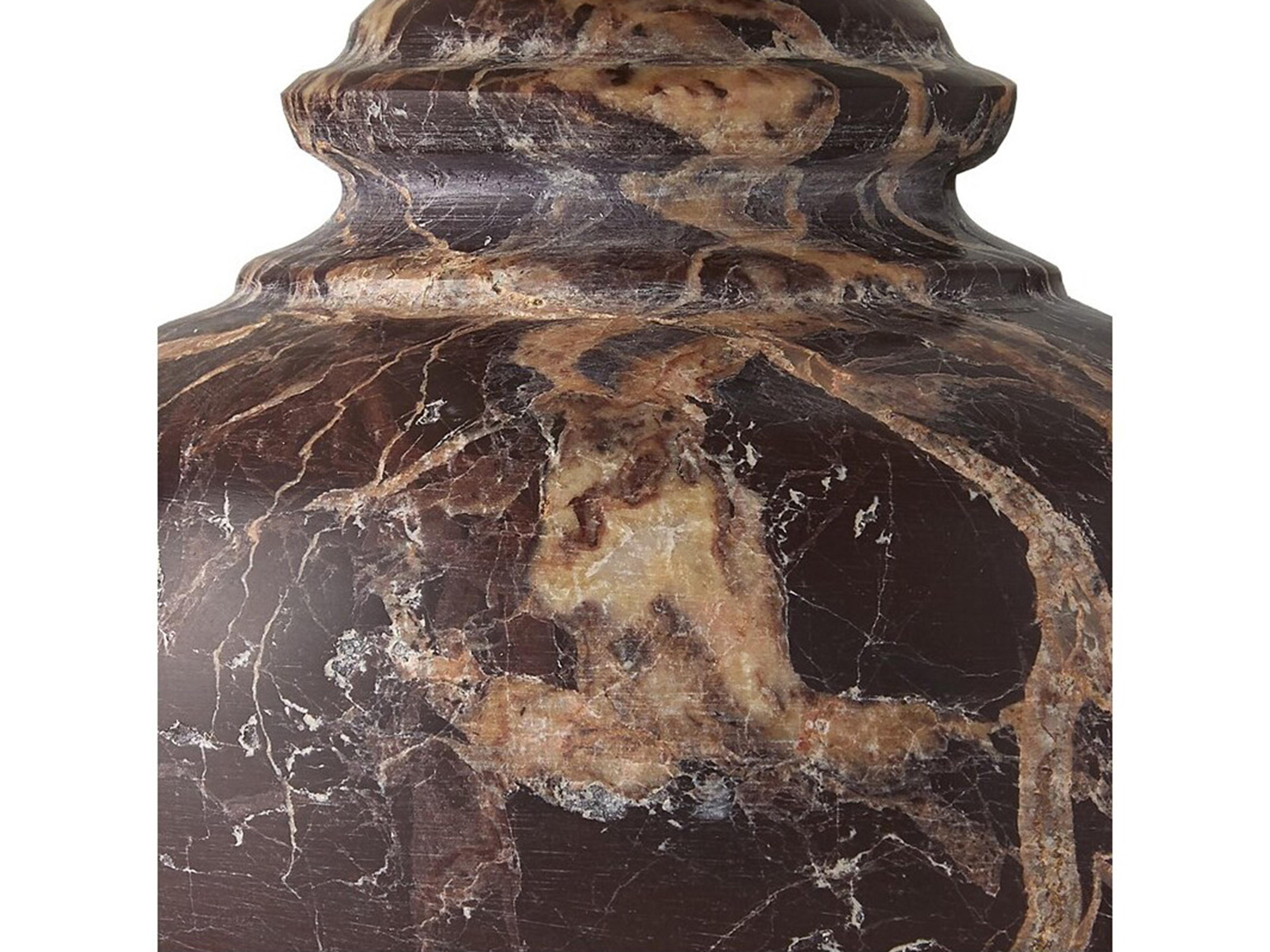 Currey & Company Piccolo Oxblood Brown Table Lamp