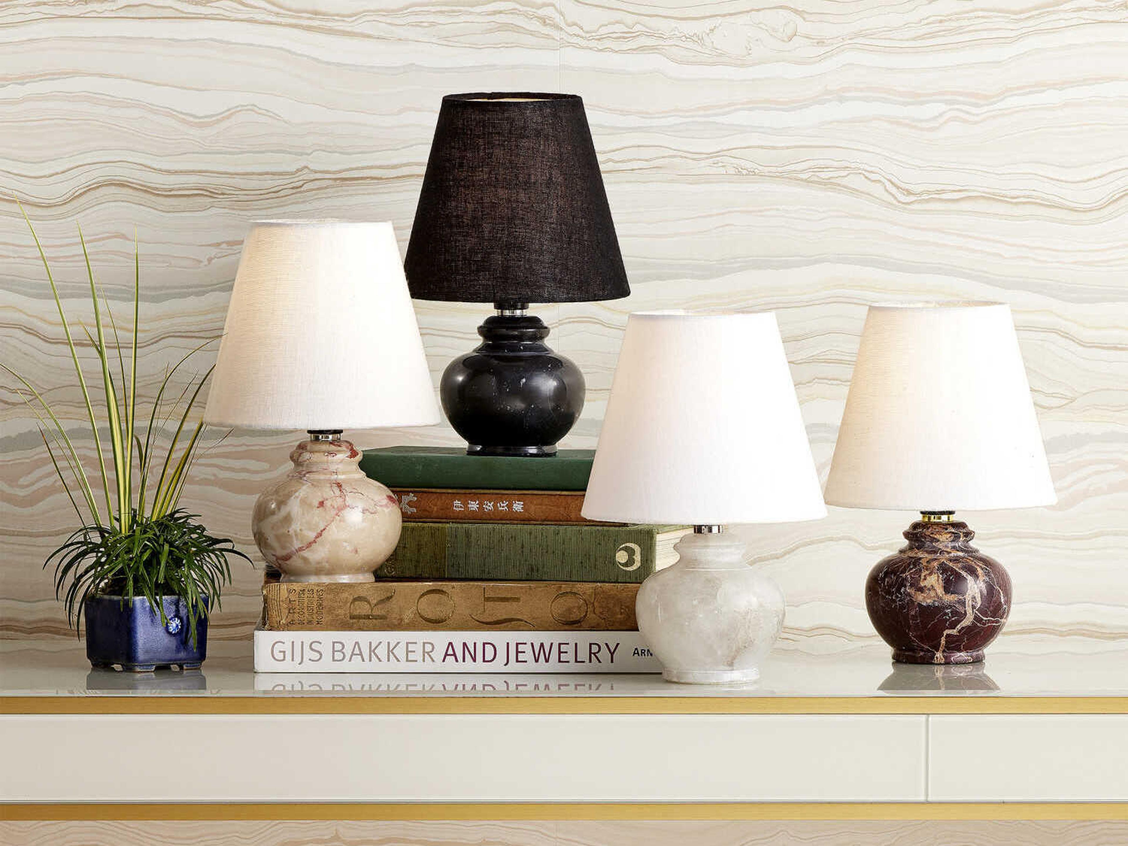 Currey & Company Piccolo Pink Table Lamp