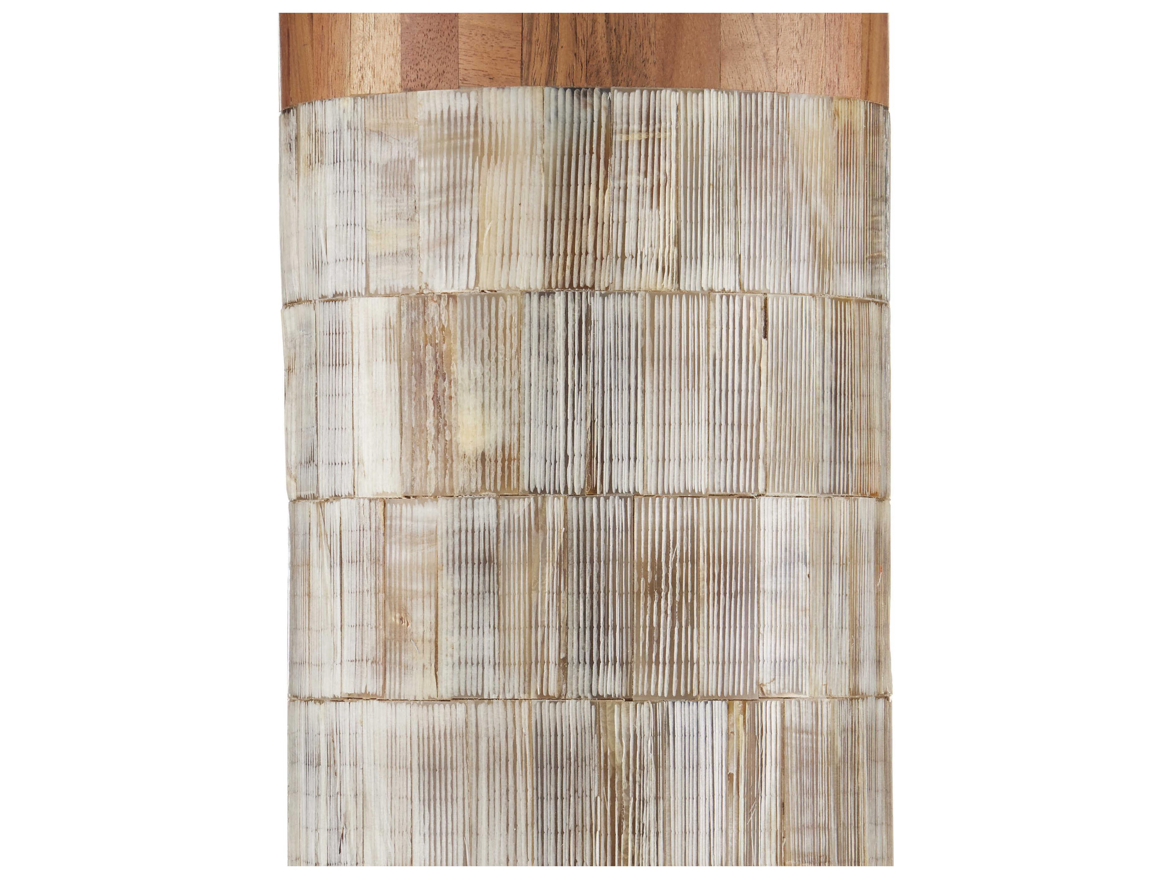 Currey & Company Hyson 1-Light Natural Brass Linen Brown Table Lamp