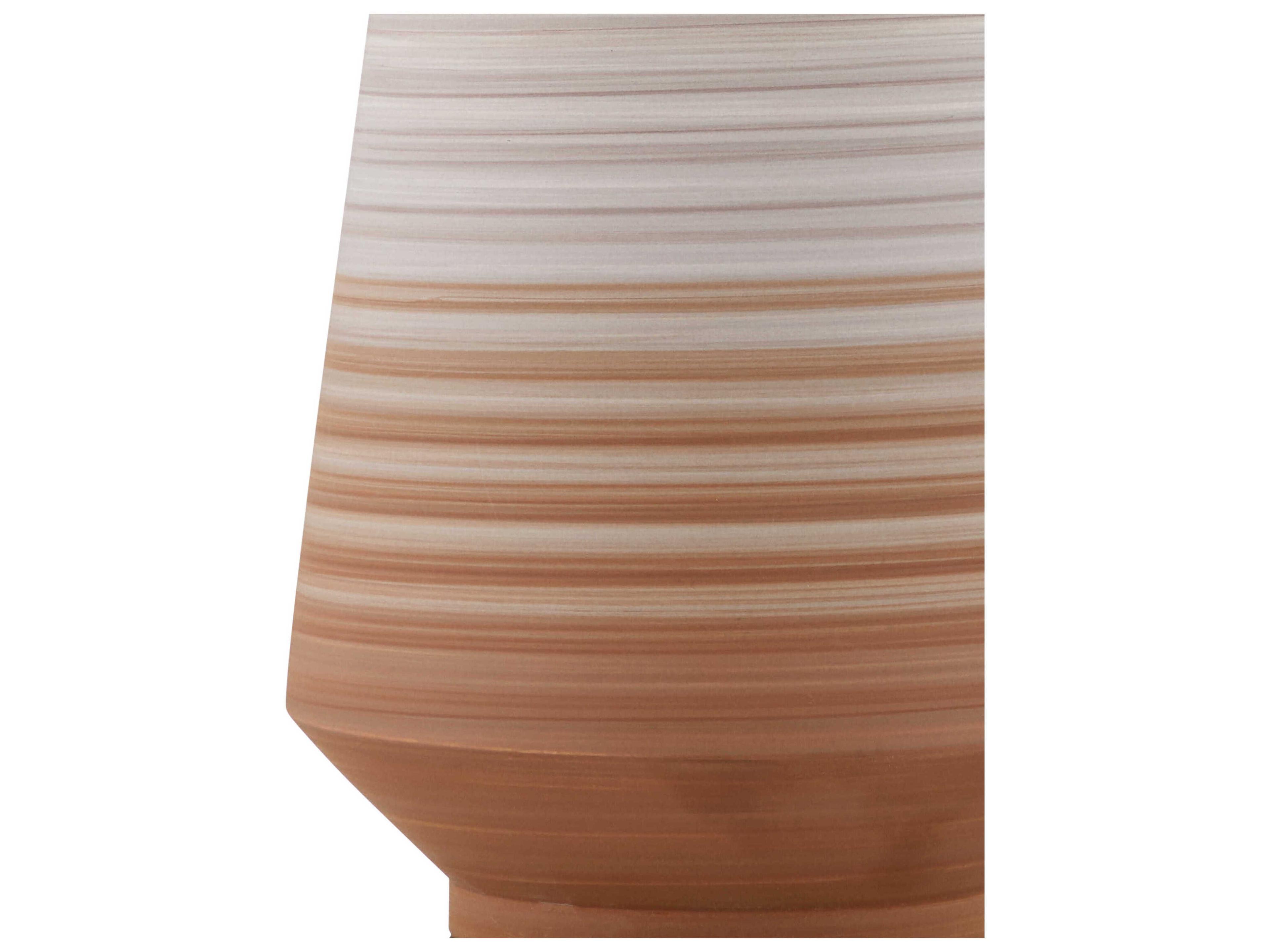 Currey & Company Geologie Brown Natural Rope Buffet Lamp