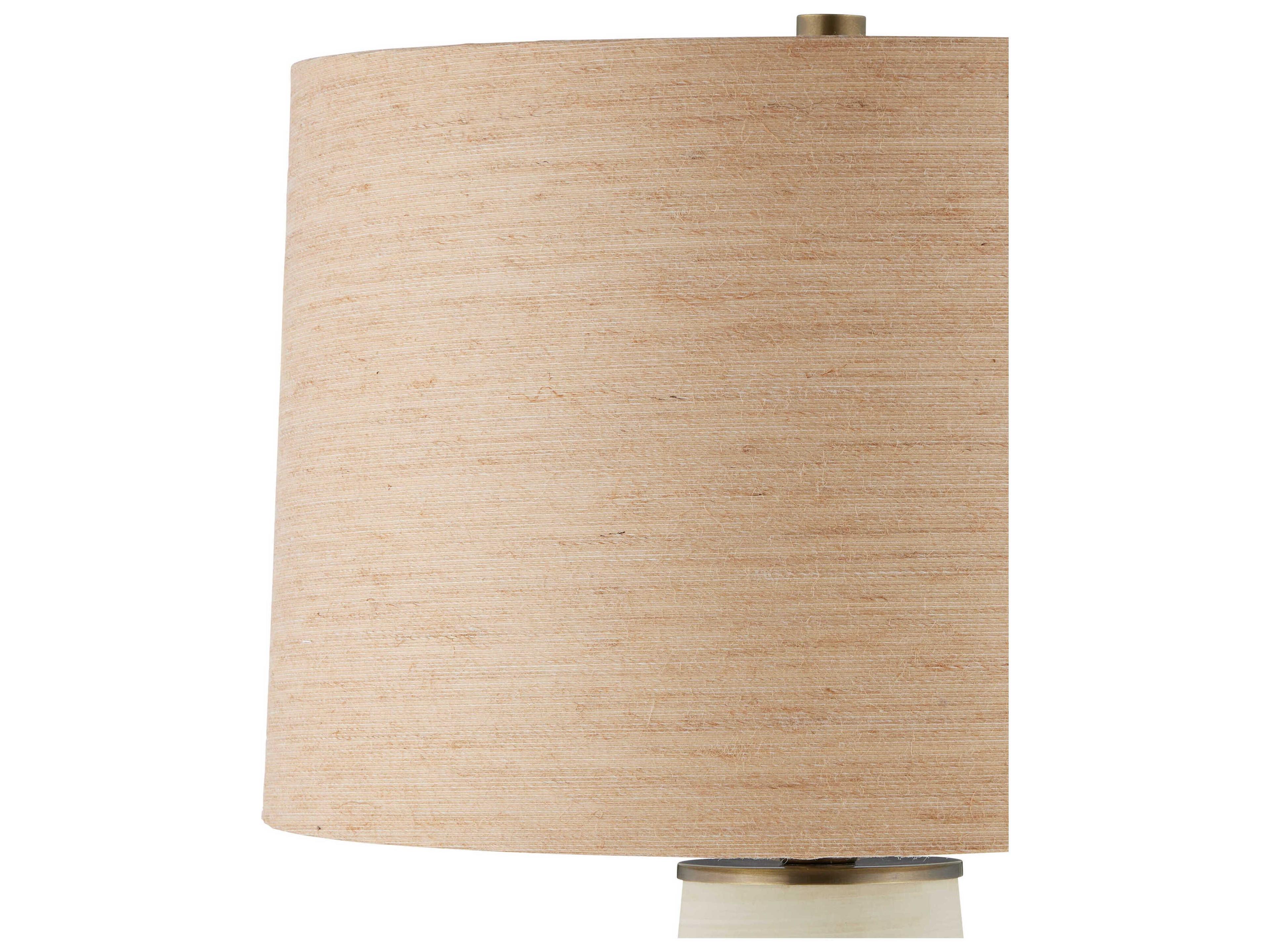 Currey & Company Geologie Brown Natural Rope Buffet Lamp