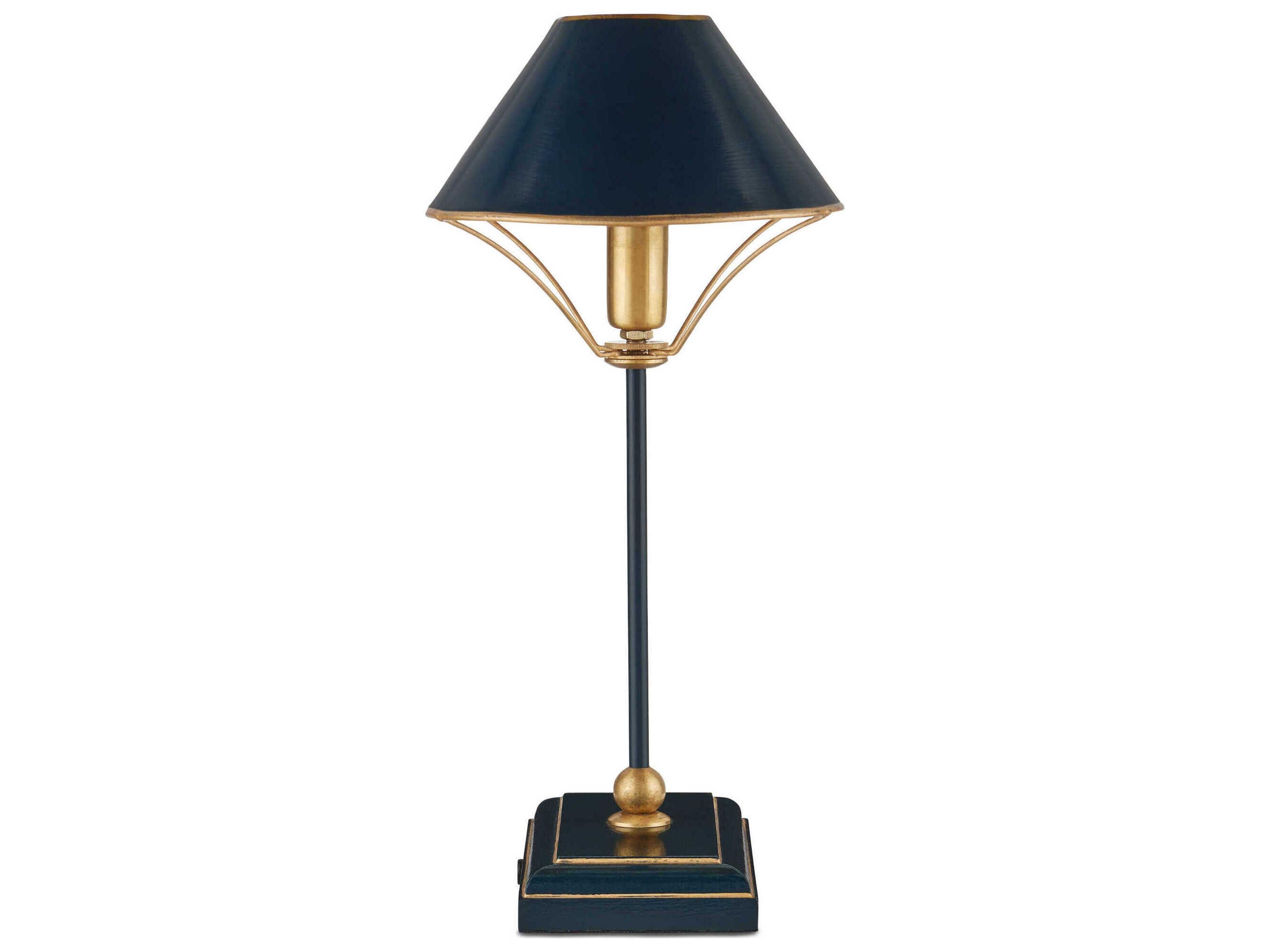 Currey & Company Daphne Navy Gold Table Lamp