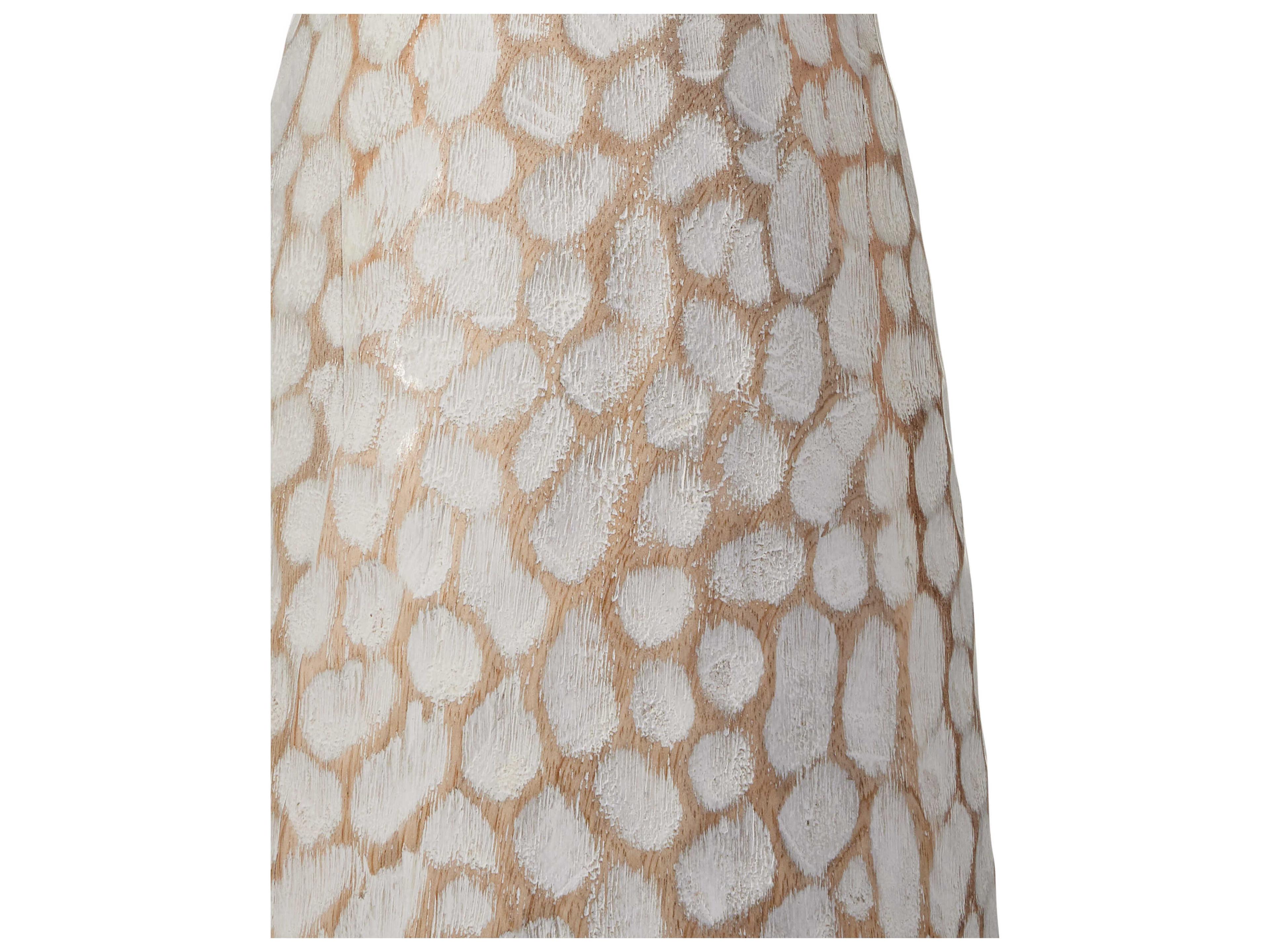 Currey & Company Edwell Whitewash Light Beige Linen Buffet Lamp