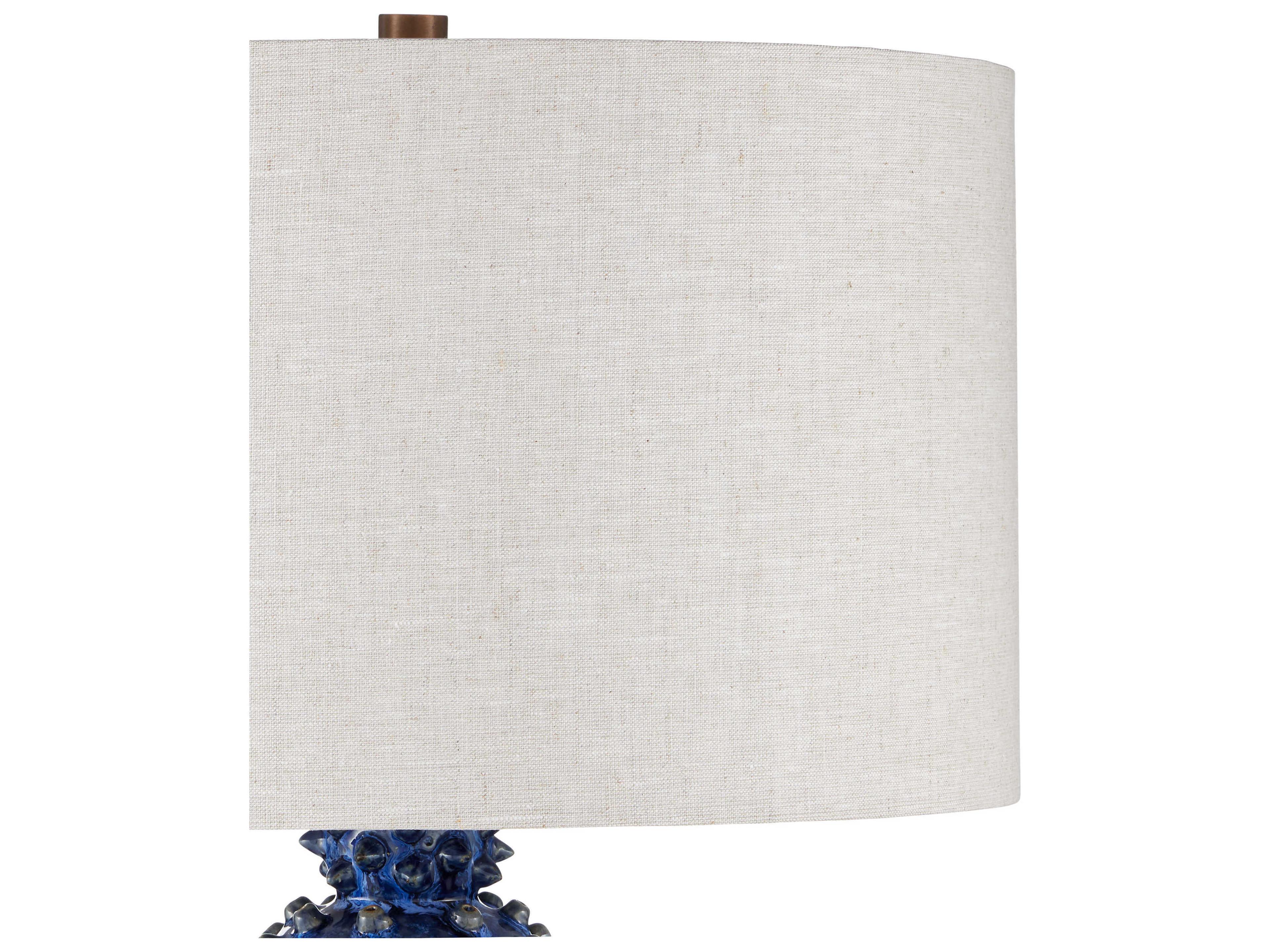 Currey & Company Undersea Dark Blue Reactive Buffet Lamp