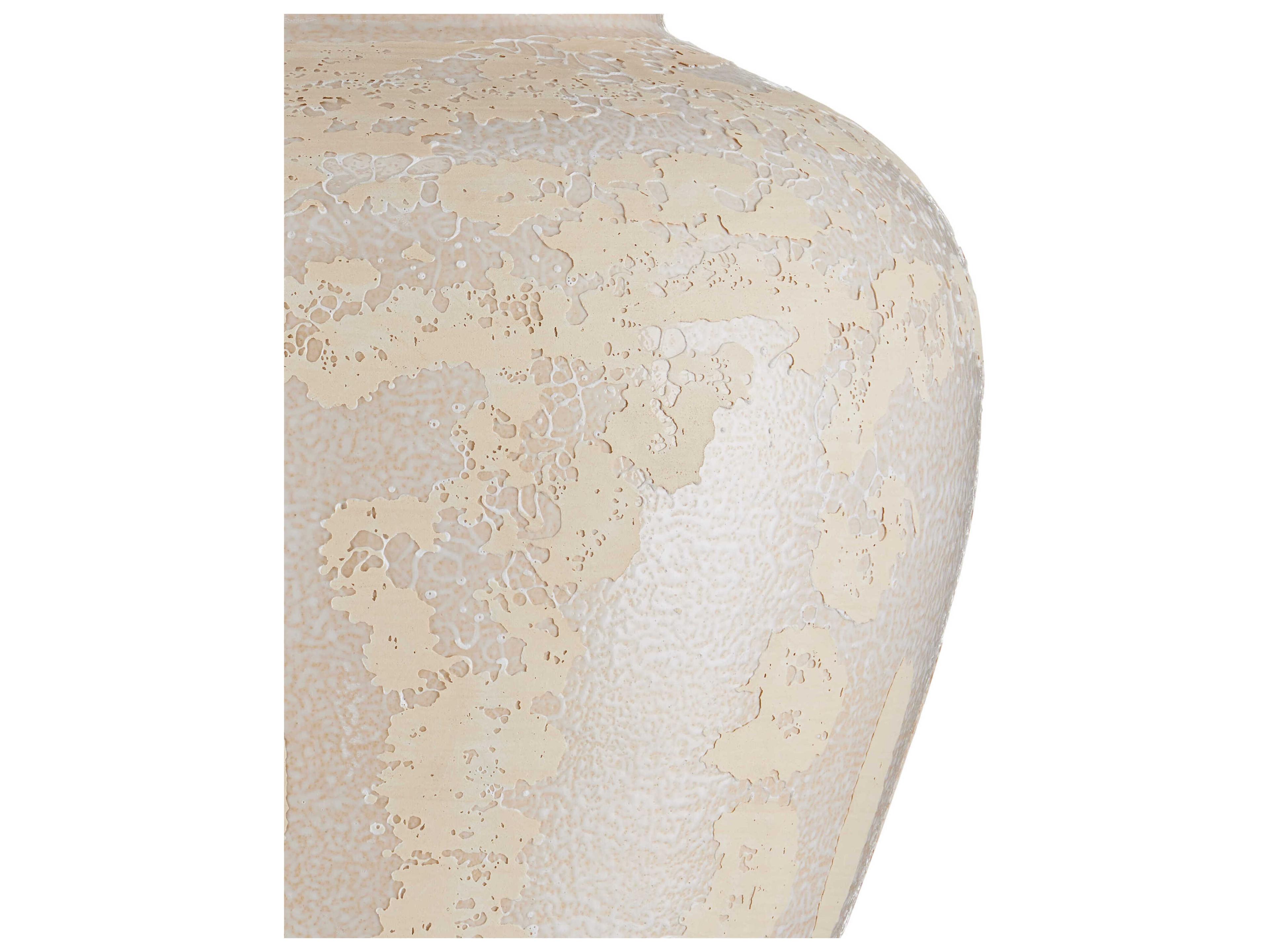 Currey & Company Mimi Ivory White Linen Buffet Lamp