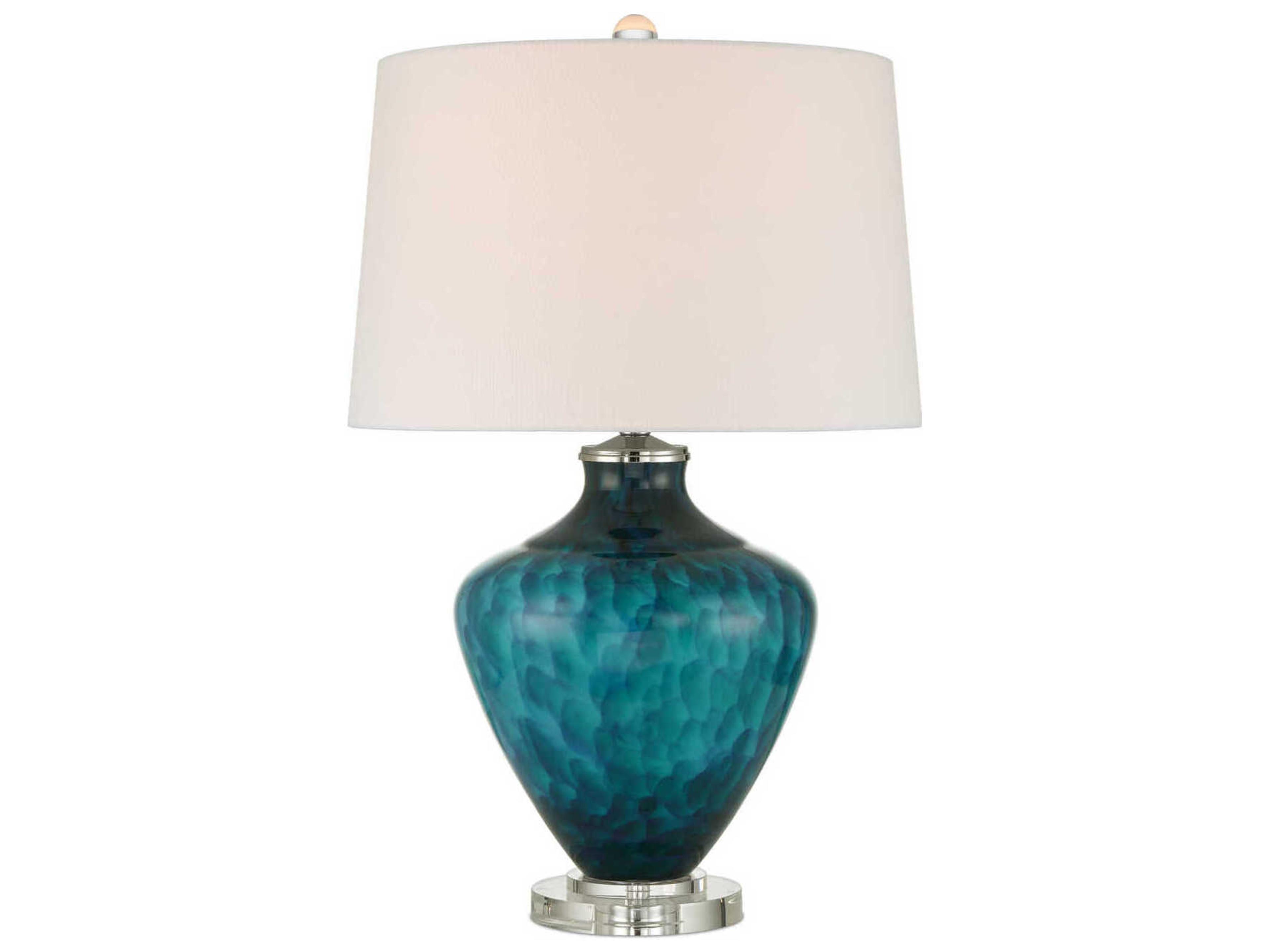 Currey & Company Sapphire Blue Buffet Lamp