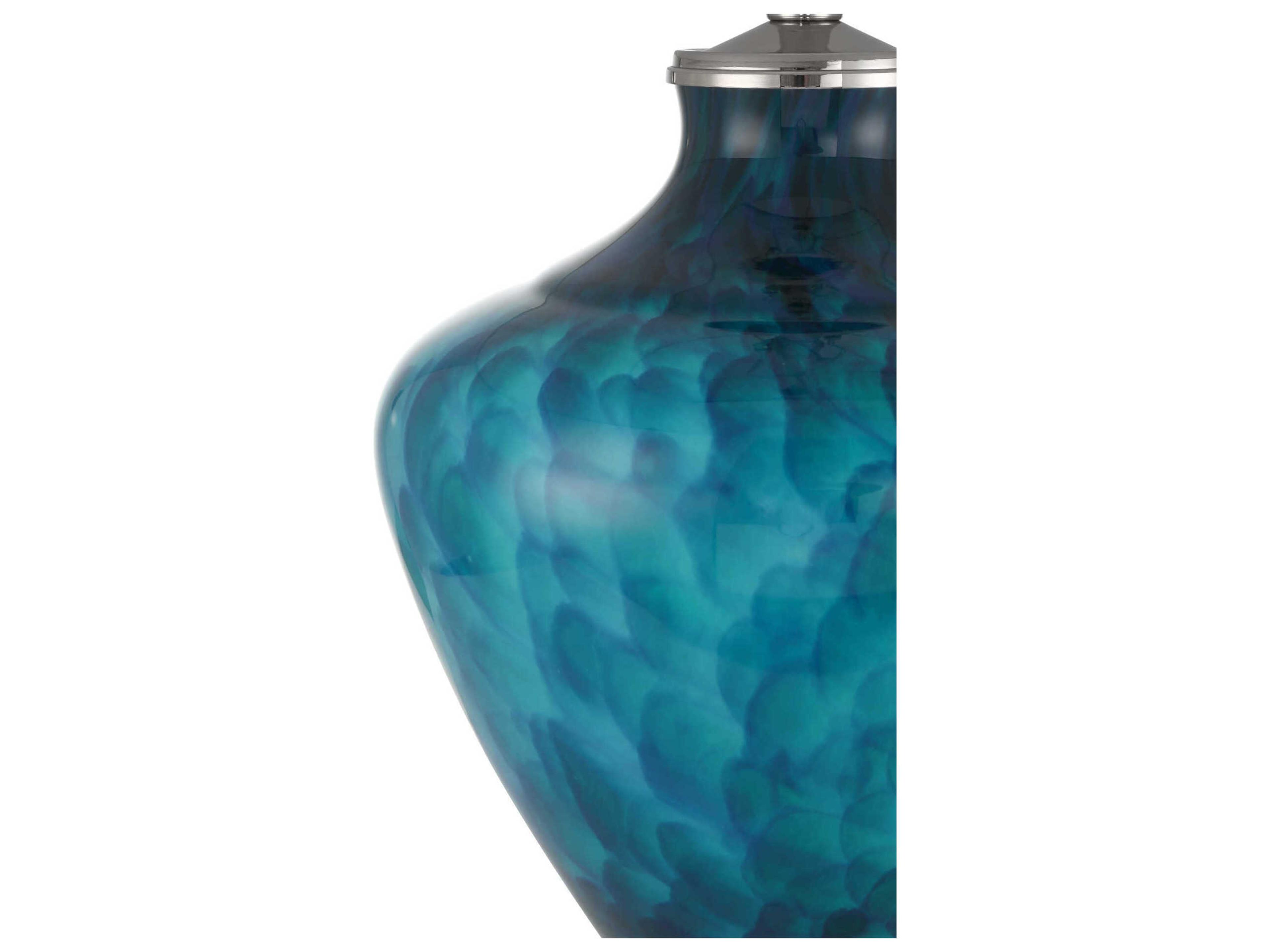 Currey & Company Sapphire Blue Buffet Lamp