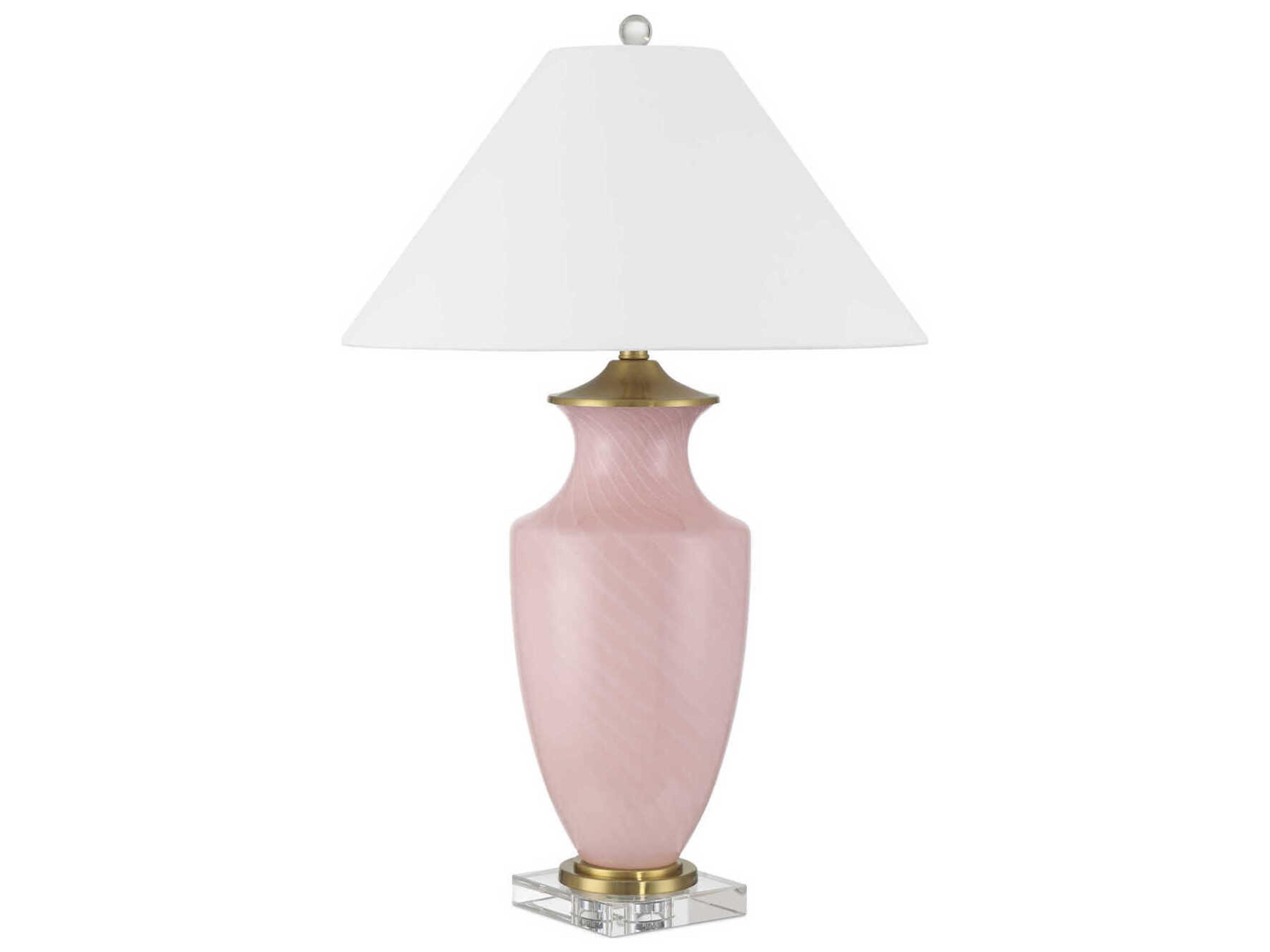 Currey & Company Lucy Pink Buffet Lamp