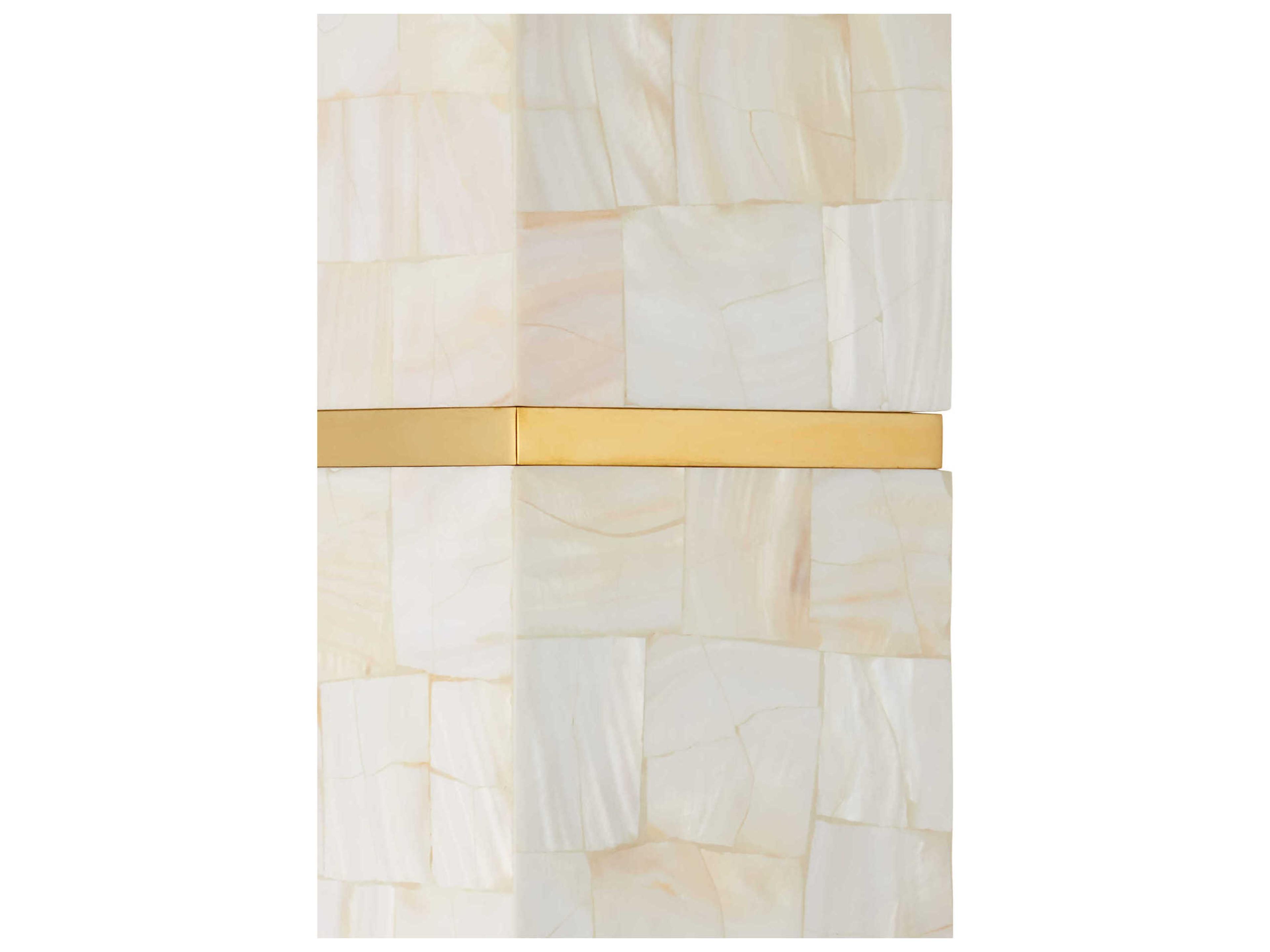 Currey & Company Casey 1-Light Natural Brass Buffet Lamp