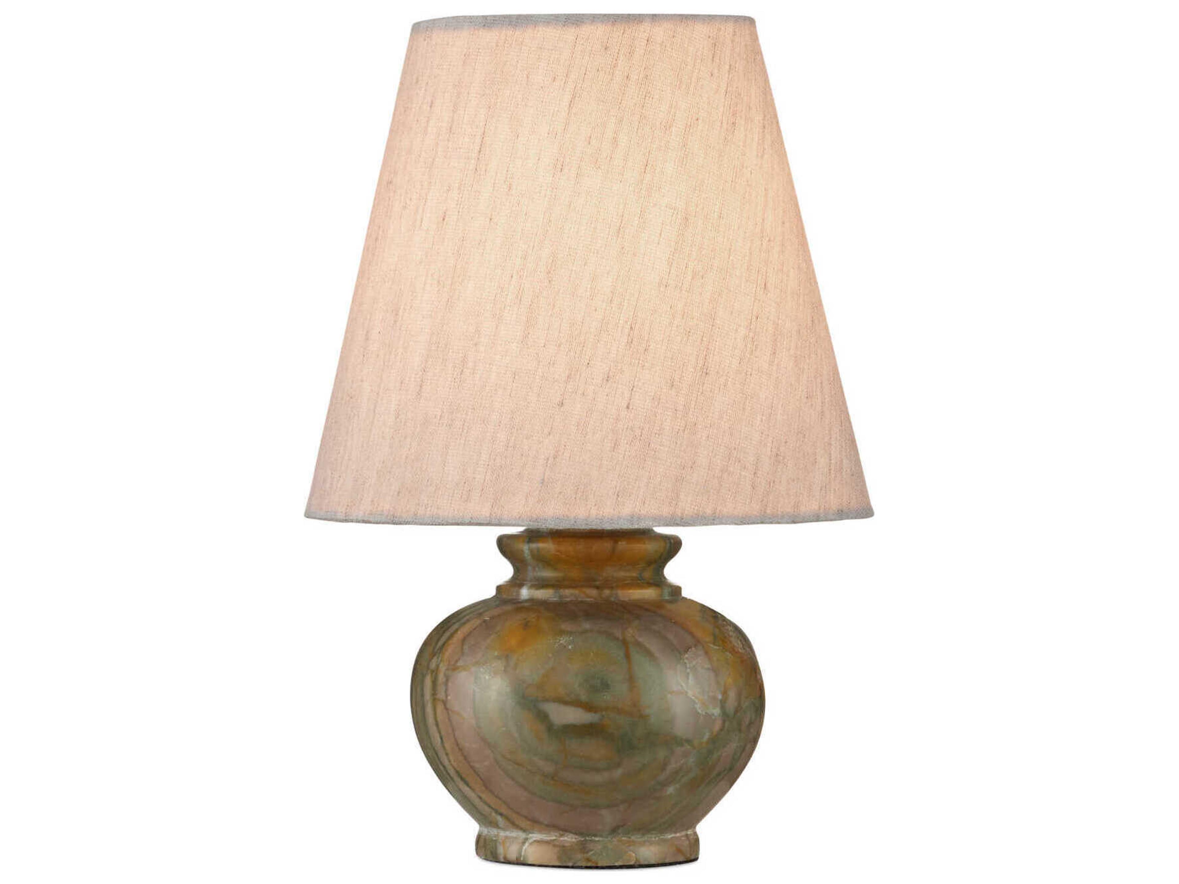 Currey & Company Piccolo 1-Light Natural Green Table Lamp