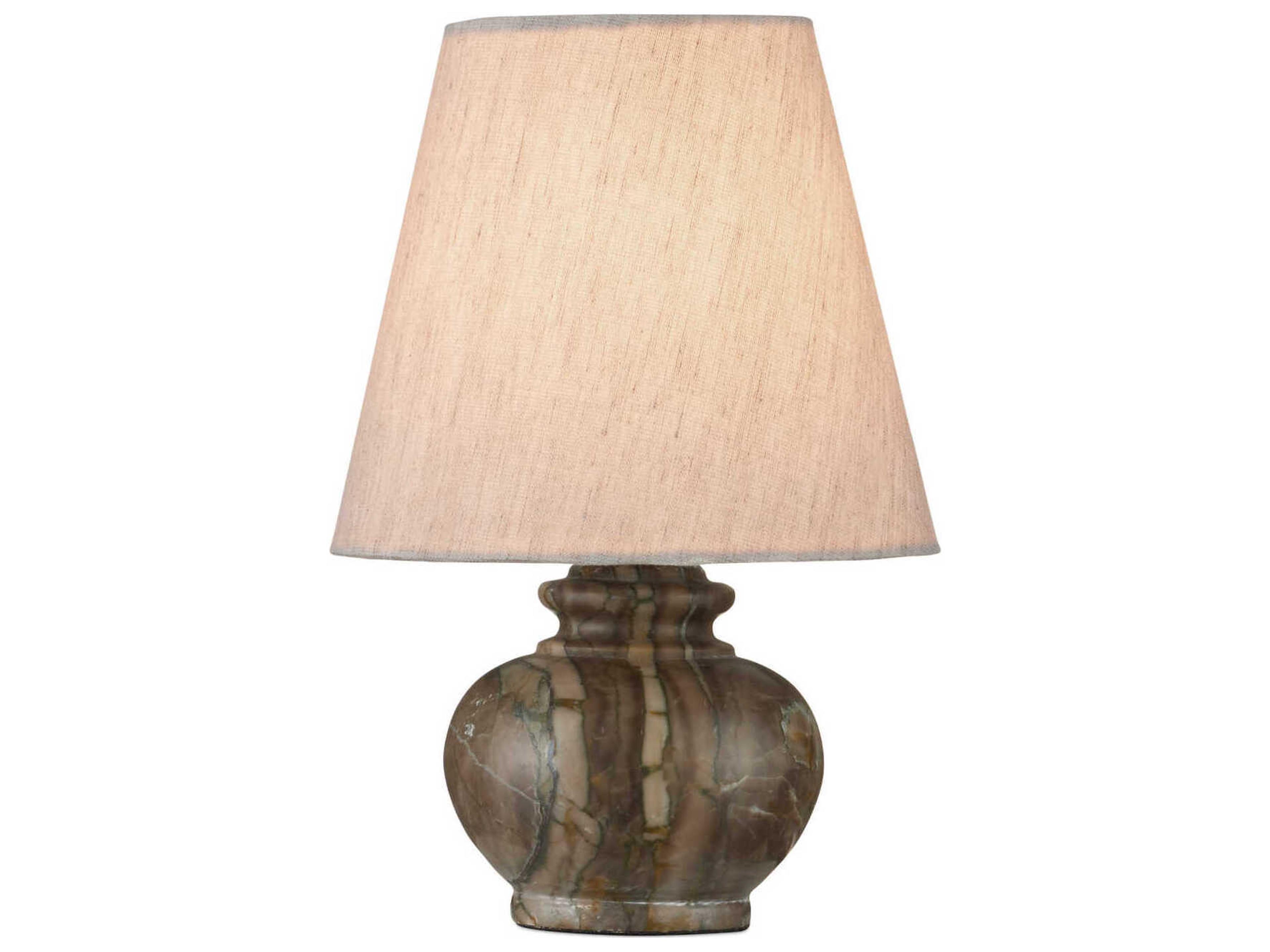Currey & Company Piccolo 1-Light Natural Green Table Lamp