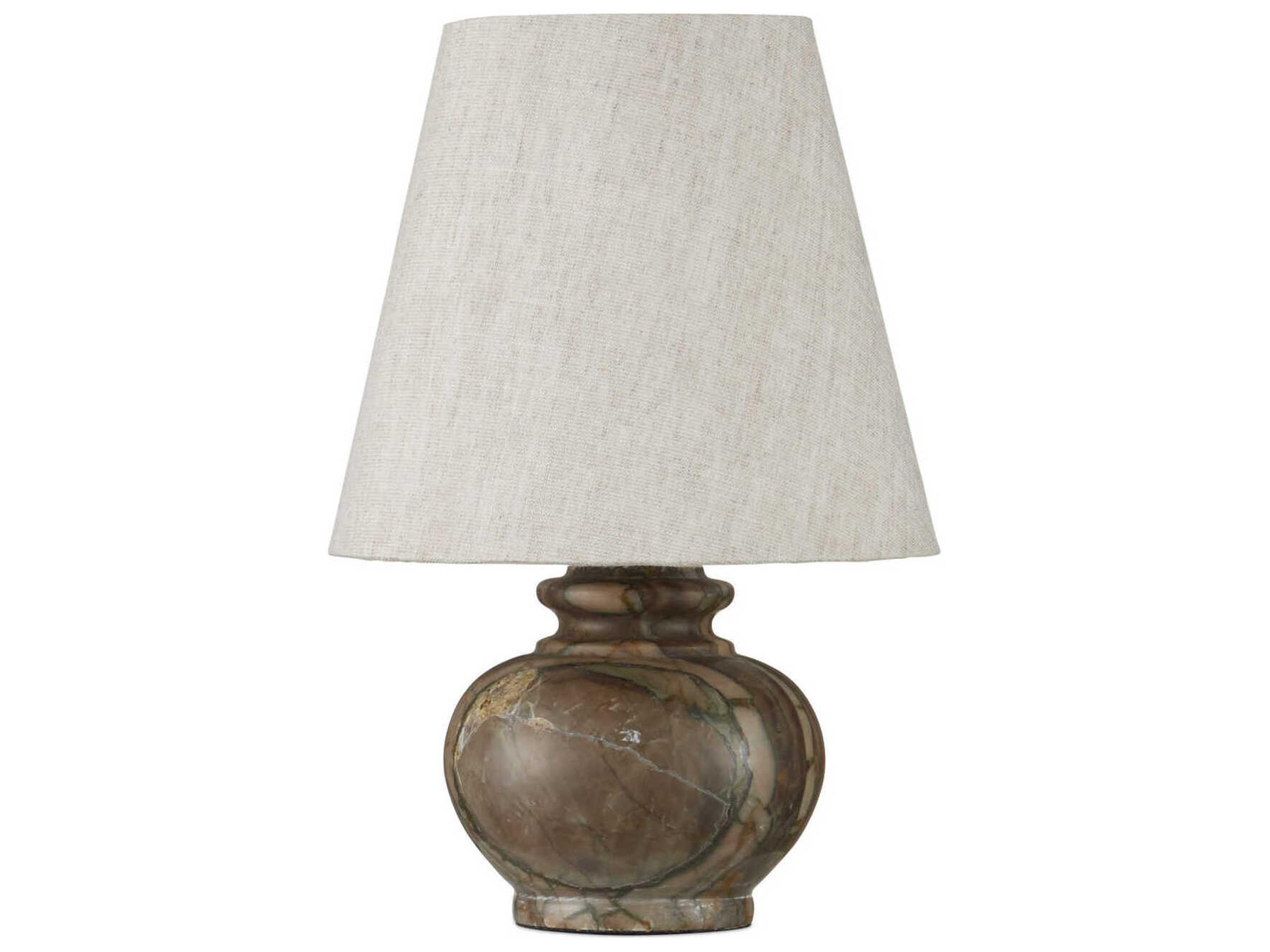 Currey & Company Piccolo 1-Light Natural Green Table Lamp