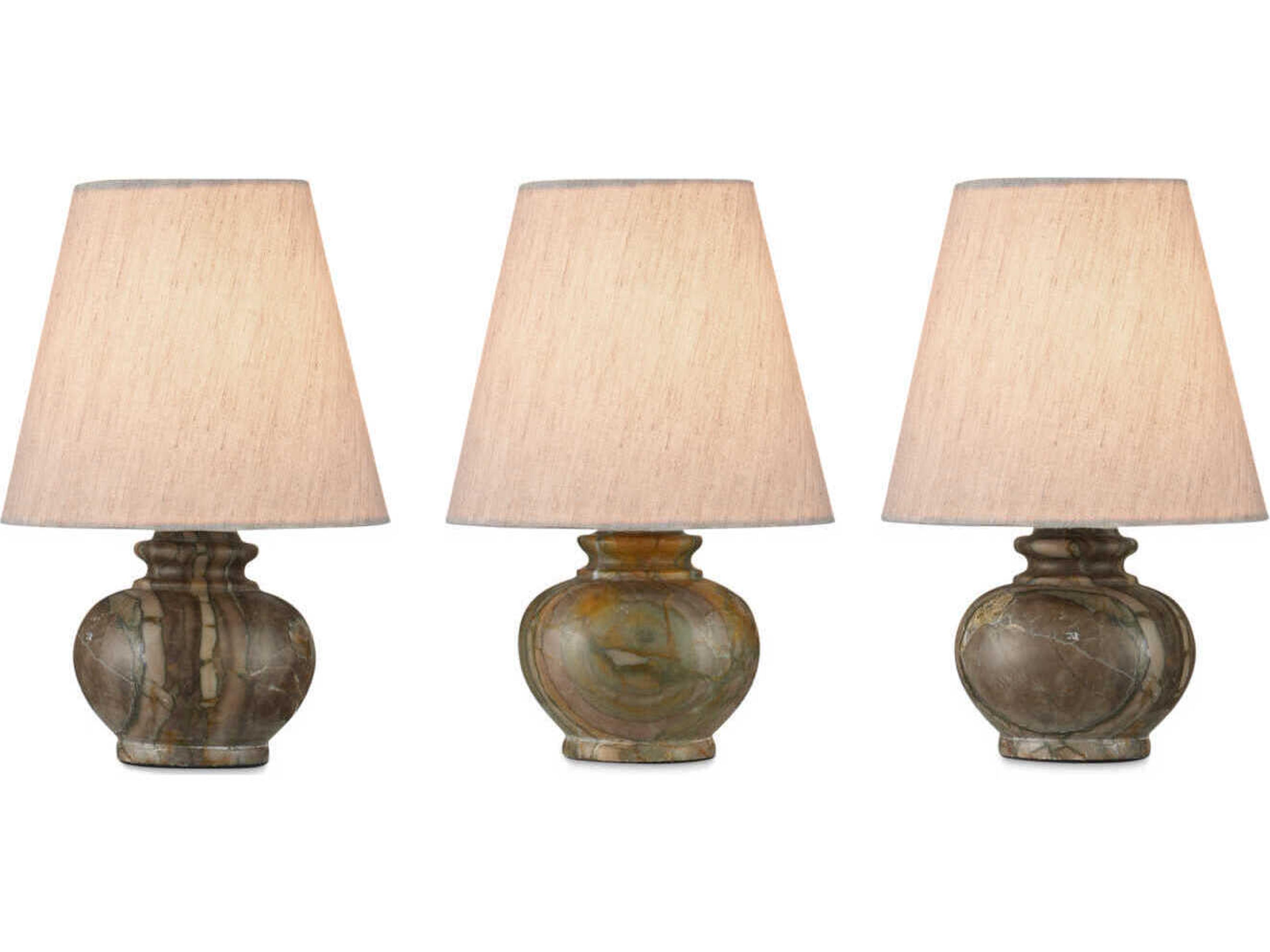 Currey & Company Piccolo 1-Light Natural Green Table Lamp