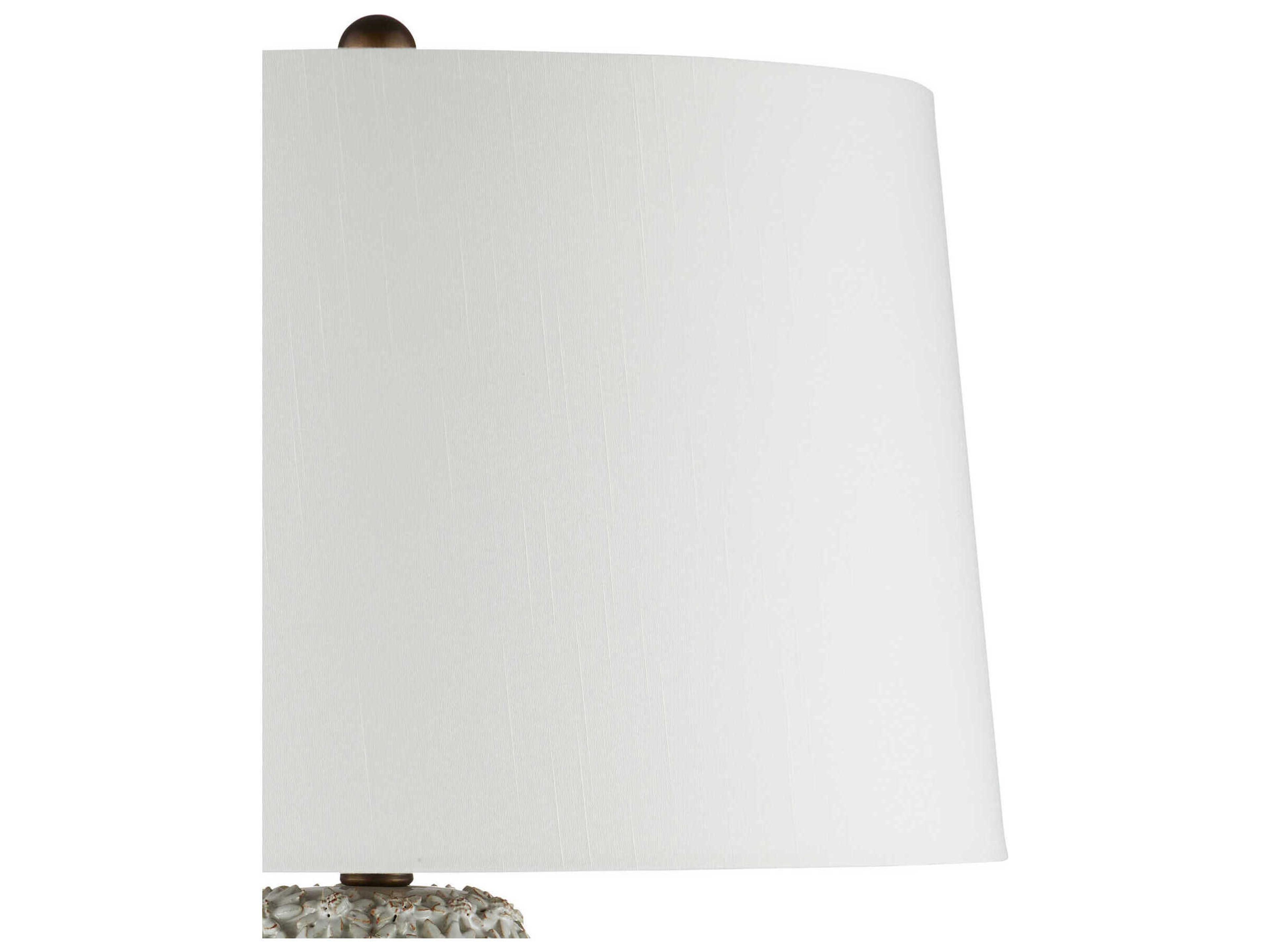 Currey & Company Jessamine White Buffet Lamp