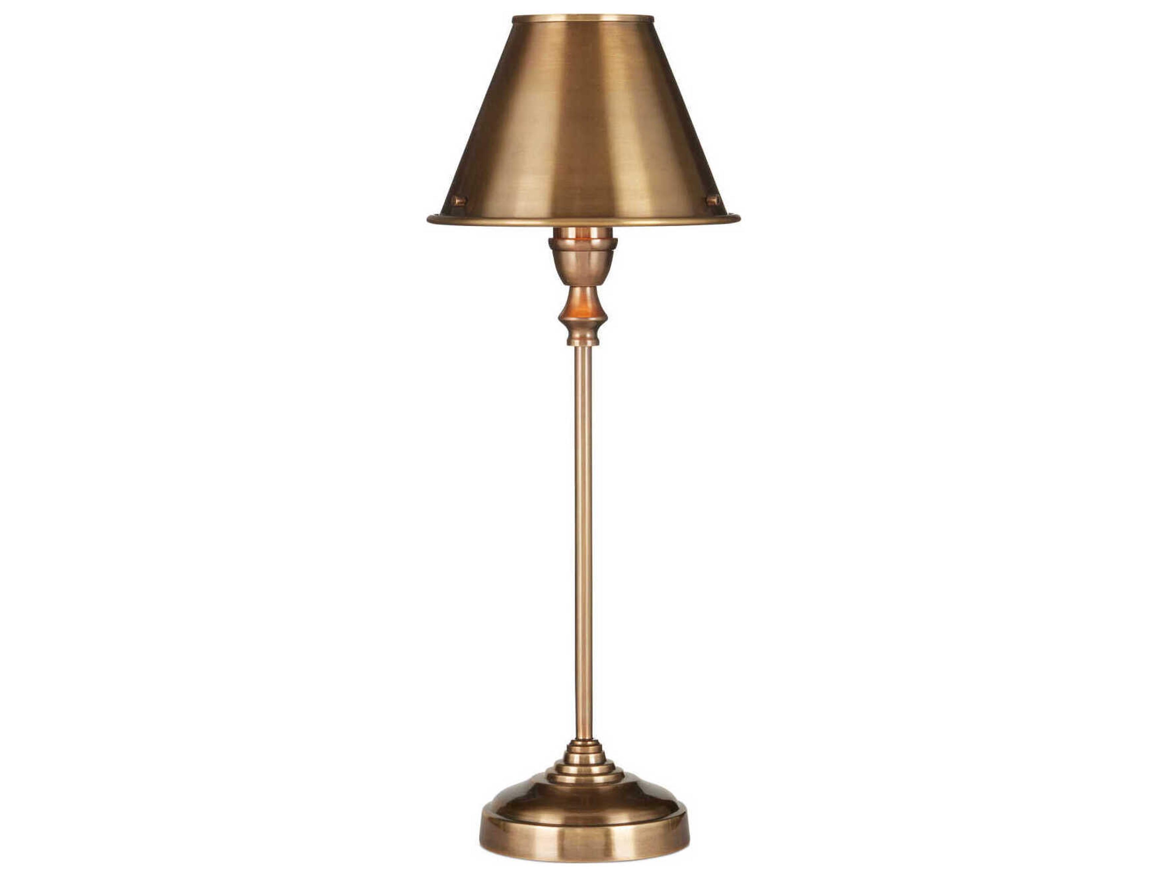 Rowsay Antique Brass Table Lamp