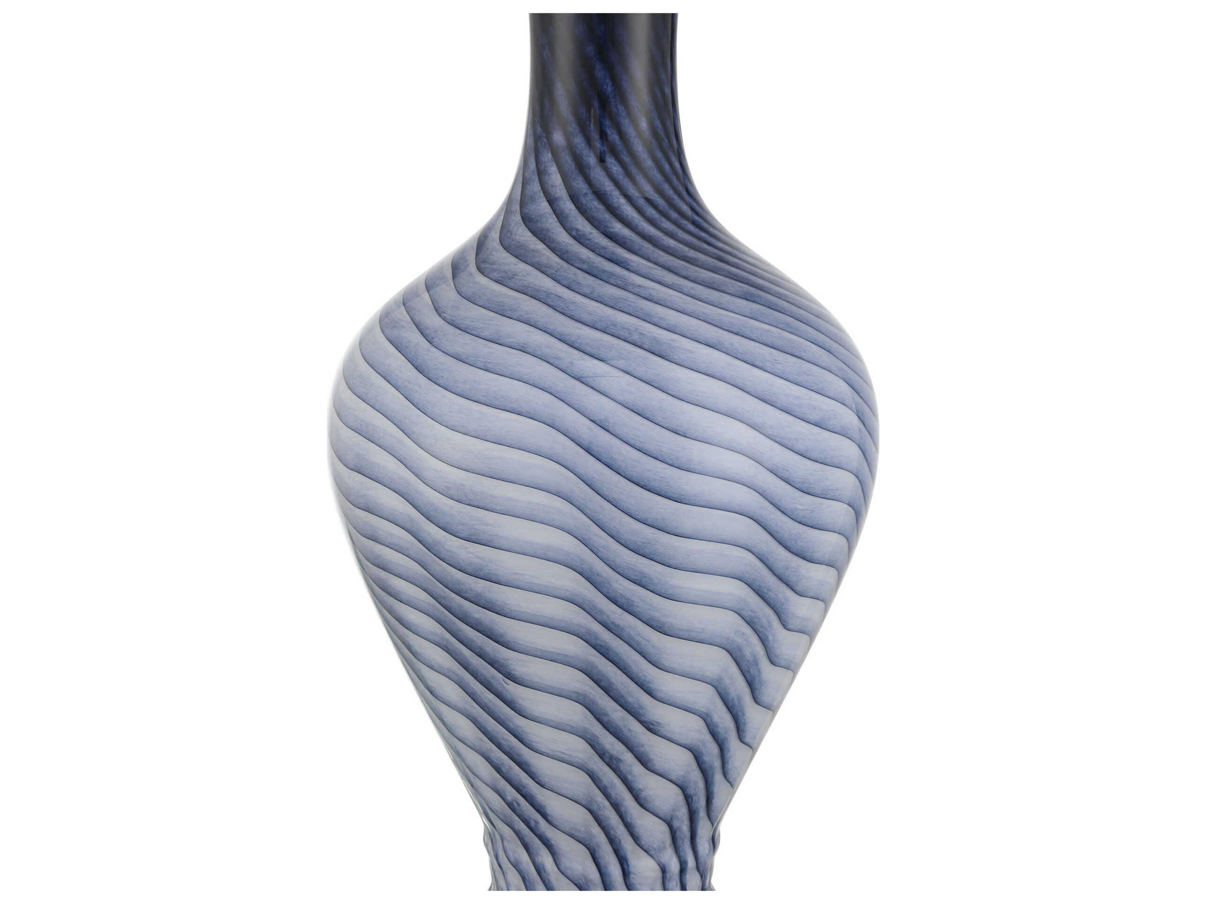 Currey & Company Zeta Gray Blue Buffet Lamp