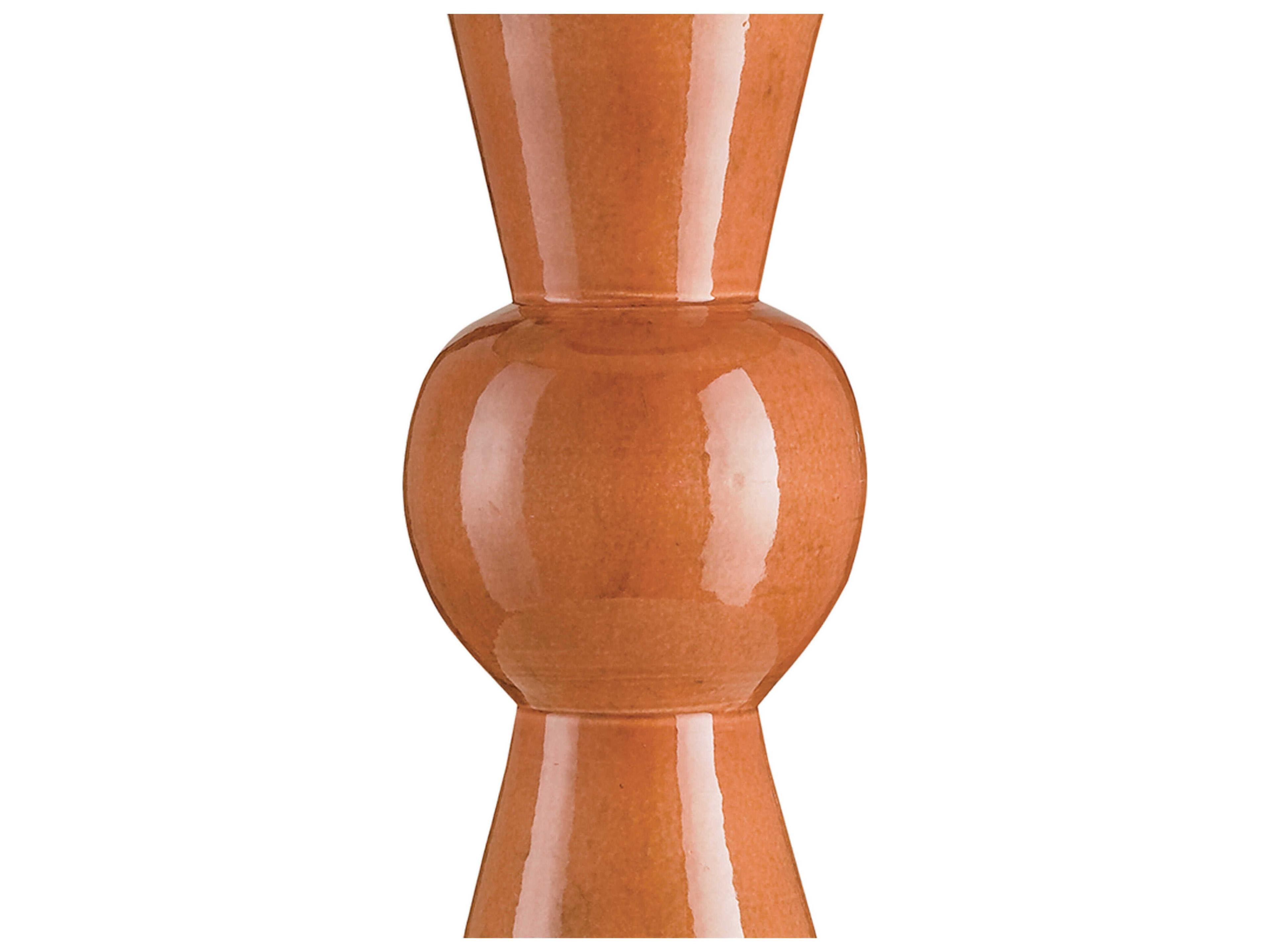 Currey & Company Upbeat Orange Table Lamp