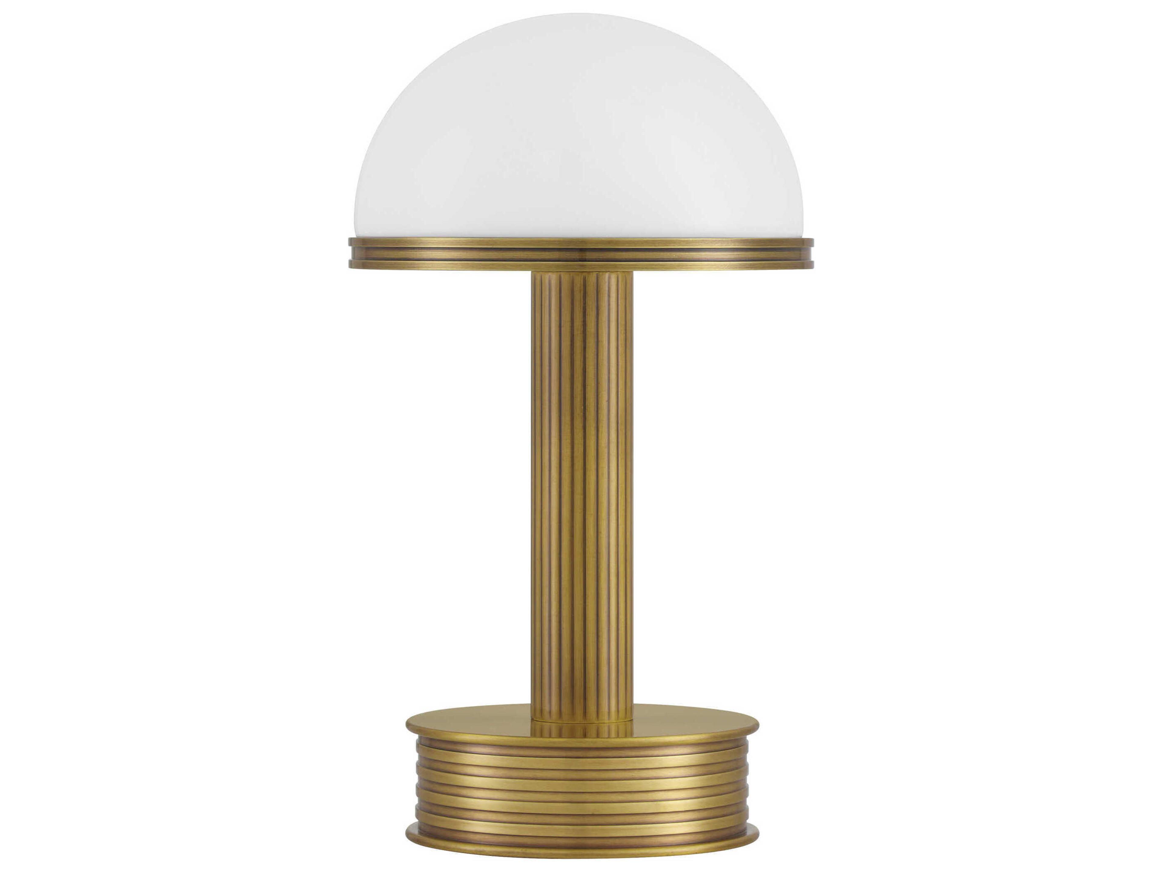 Currey & Company Promenade Antique Brass Table Lamp