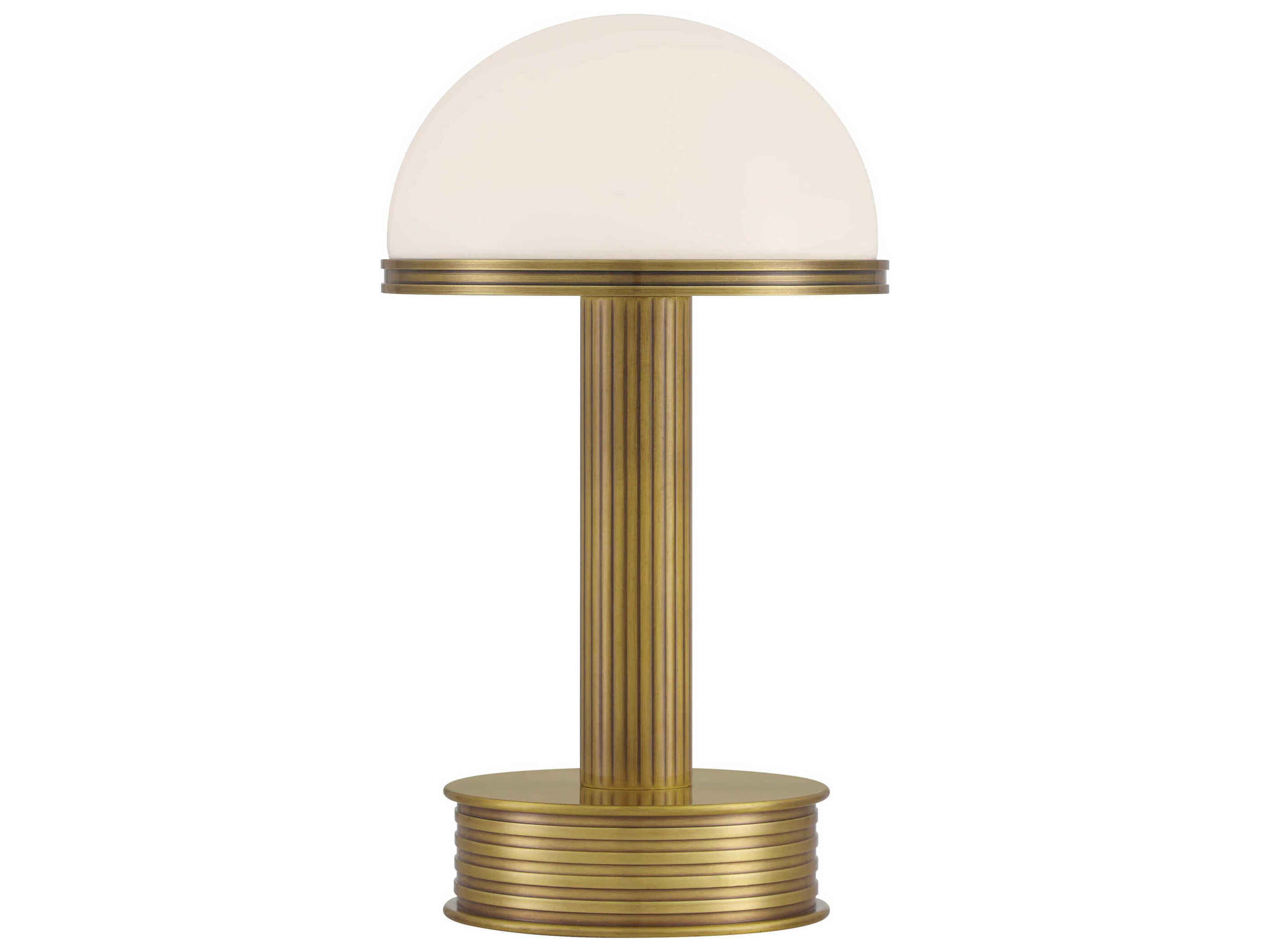 Currey & Company Promenade Antique Brass Table Lamp