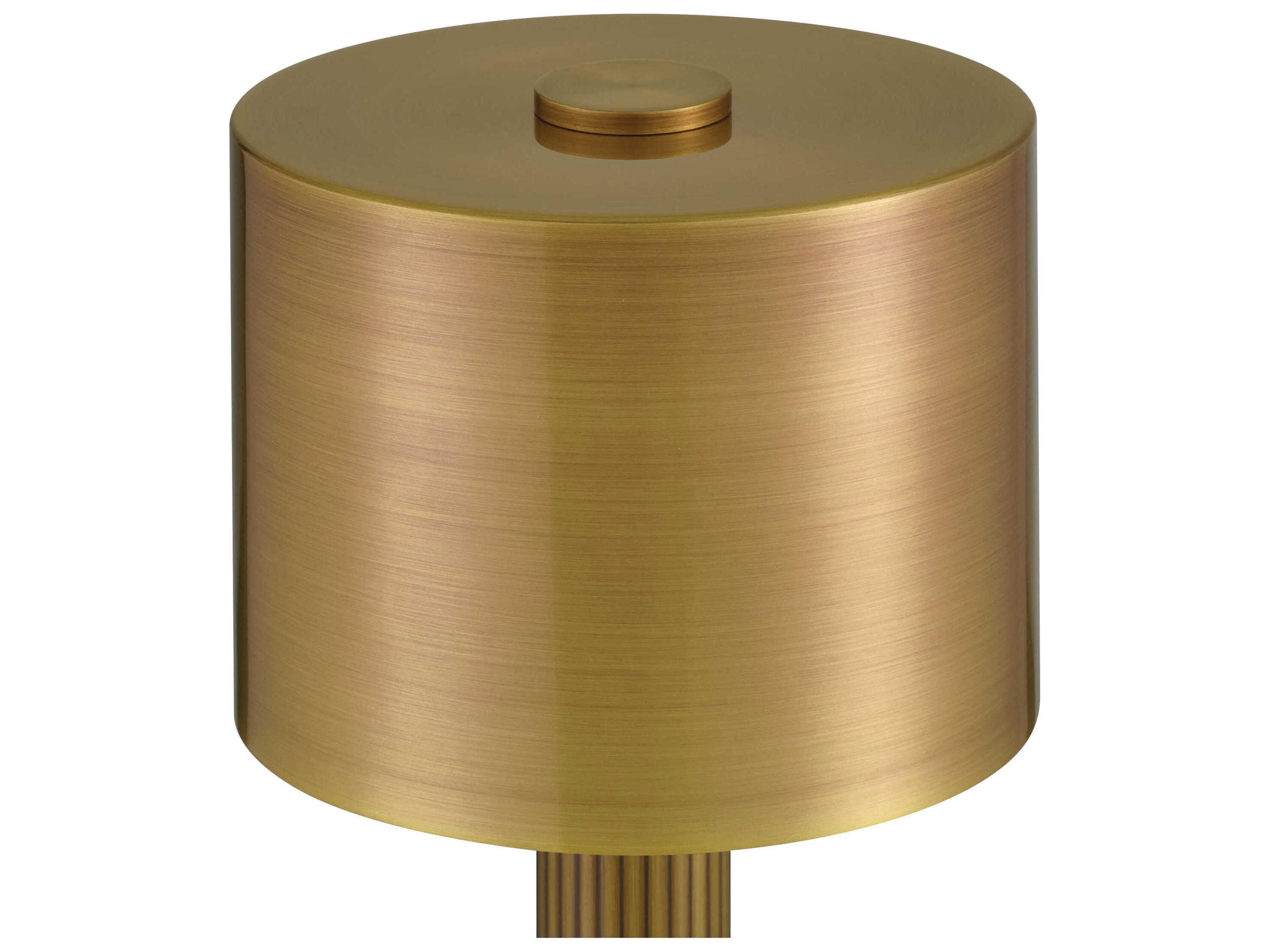Currey & Company Traverse Brass Polished Metal Table Lamp