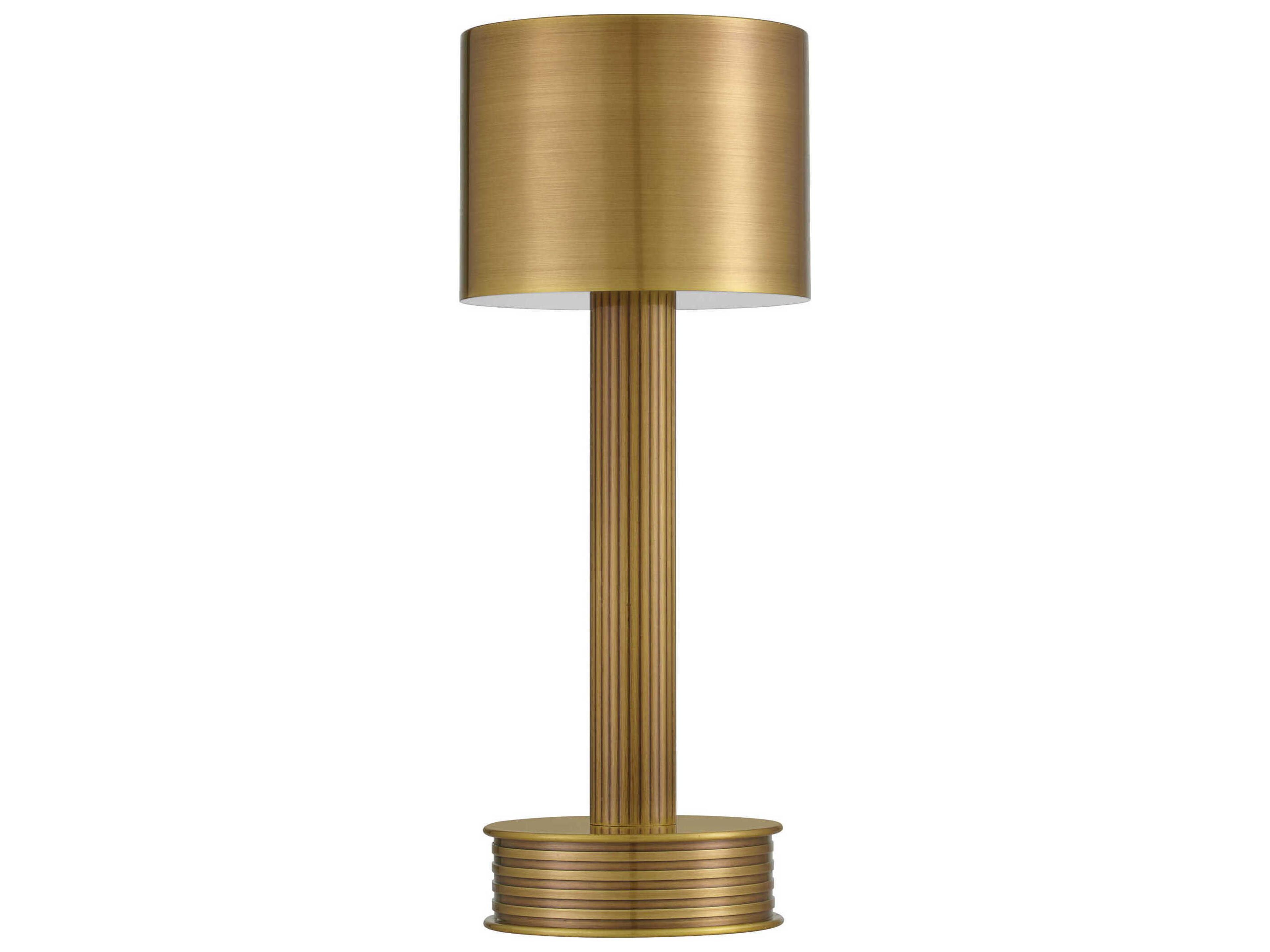 Currey & Company Traverse Brass Polished Metal Table Lamp
