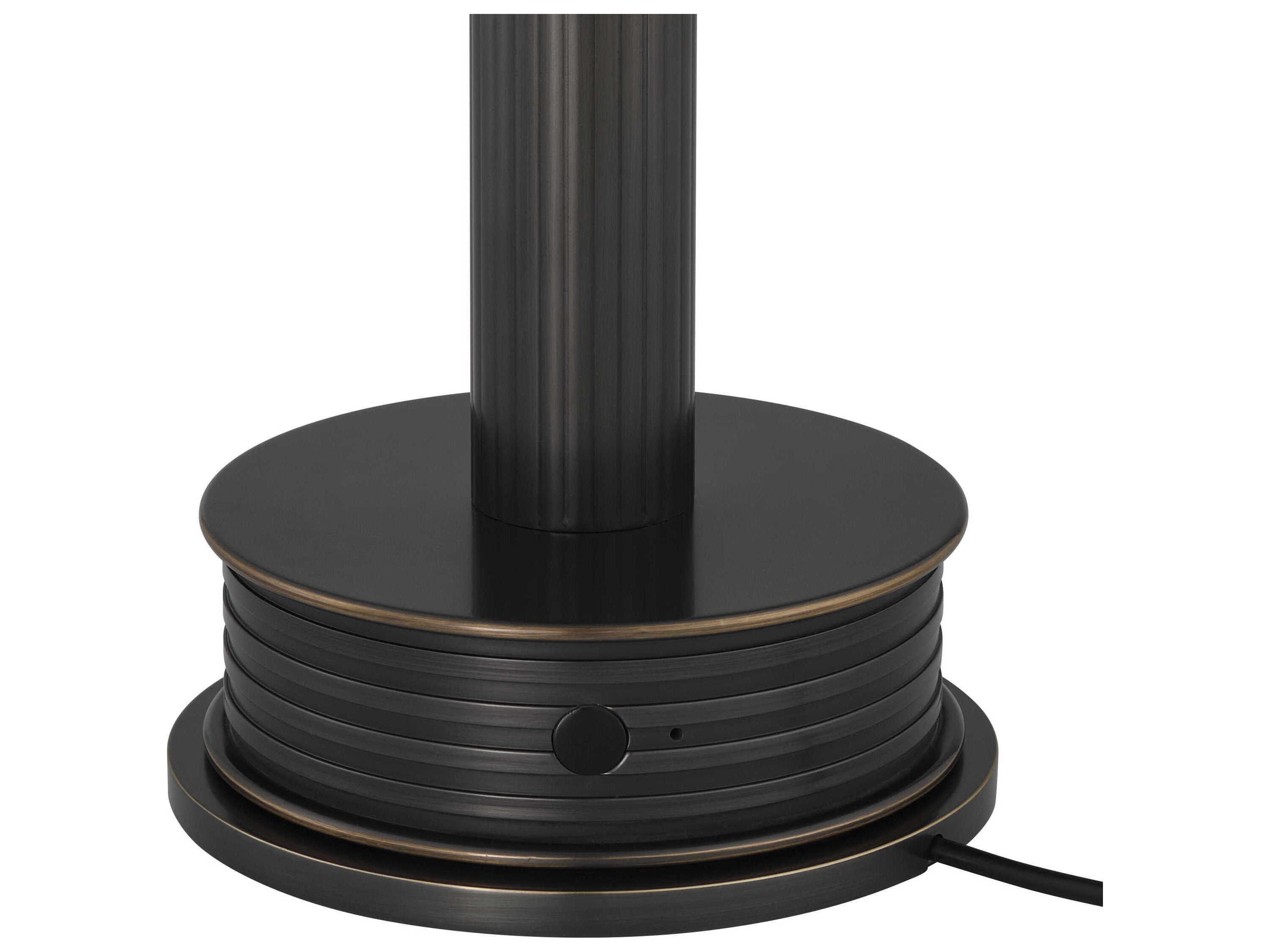 Currey & Company Traverse Oil Rubbed Bronze Metal Table Lamp