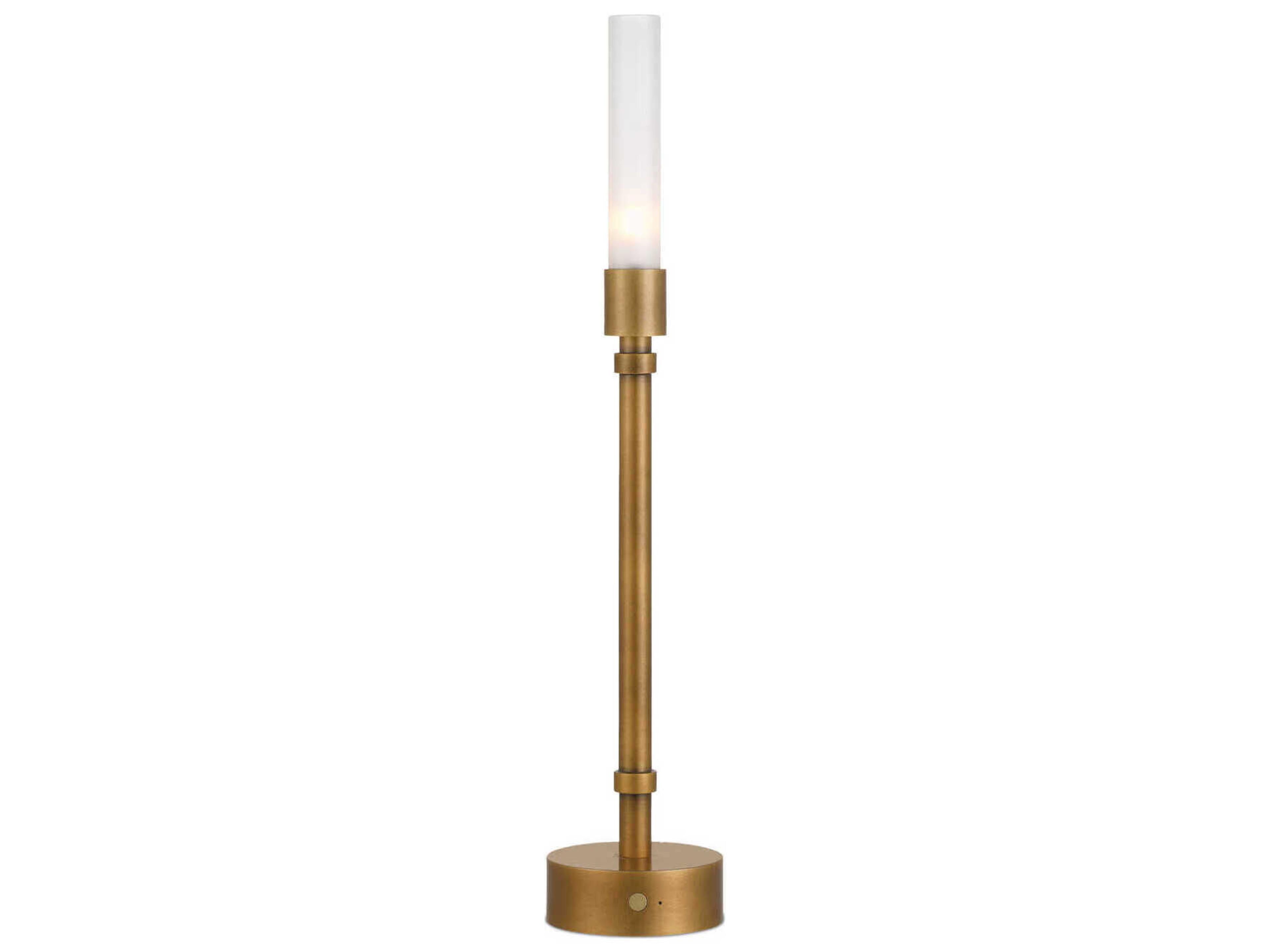 Currey & Company Paseo 1-Light Polished Antique Brass Table Lamp