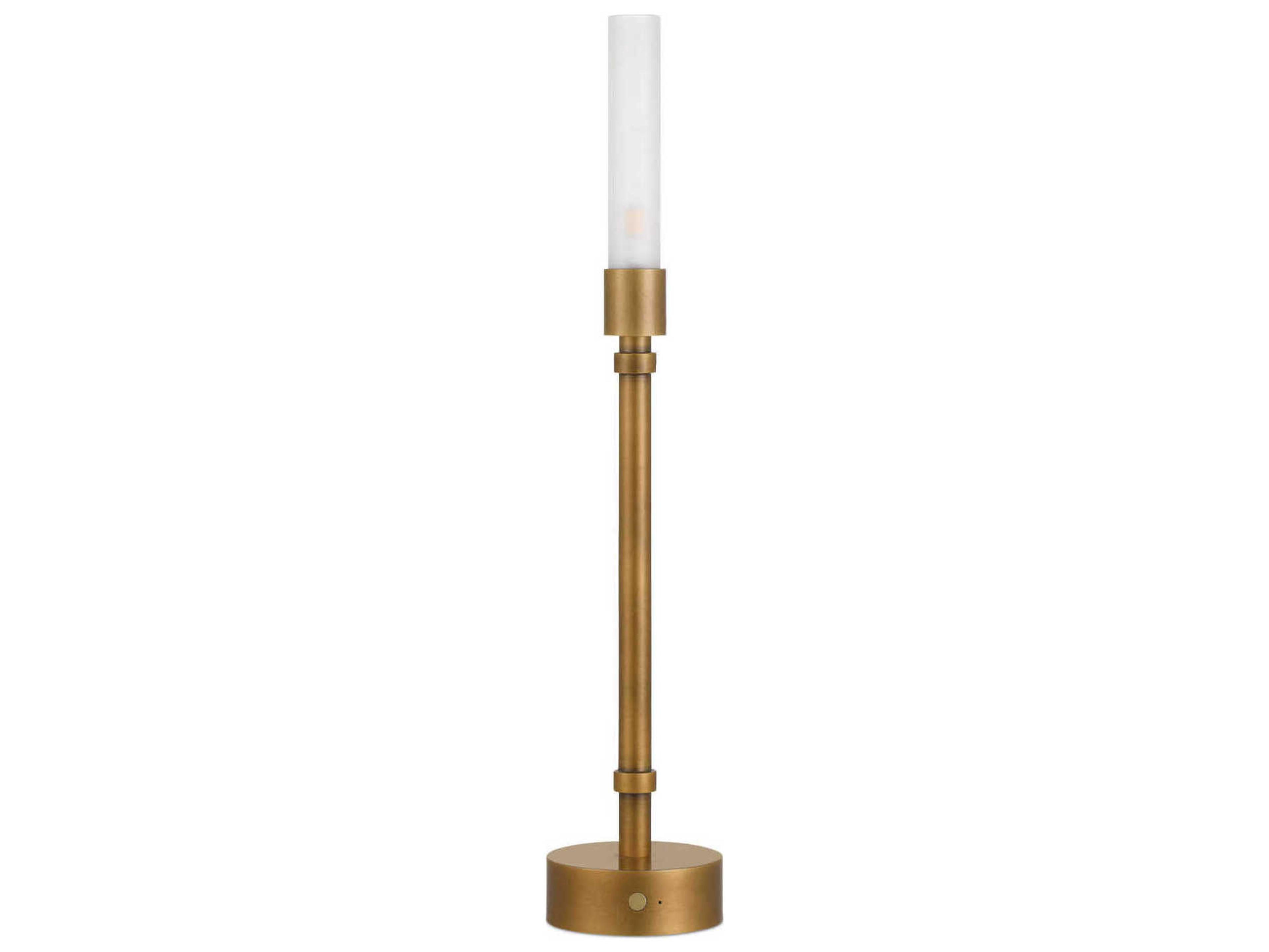 Currey & Company Paseo 1-Light Polished Antique Brass Table Lamp