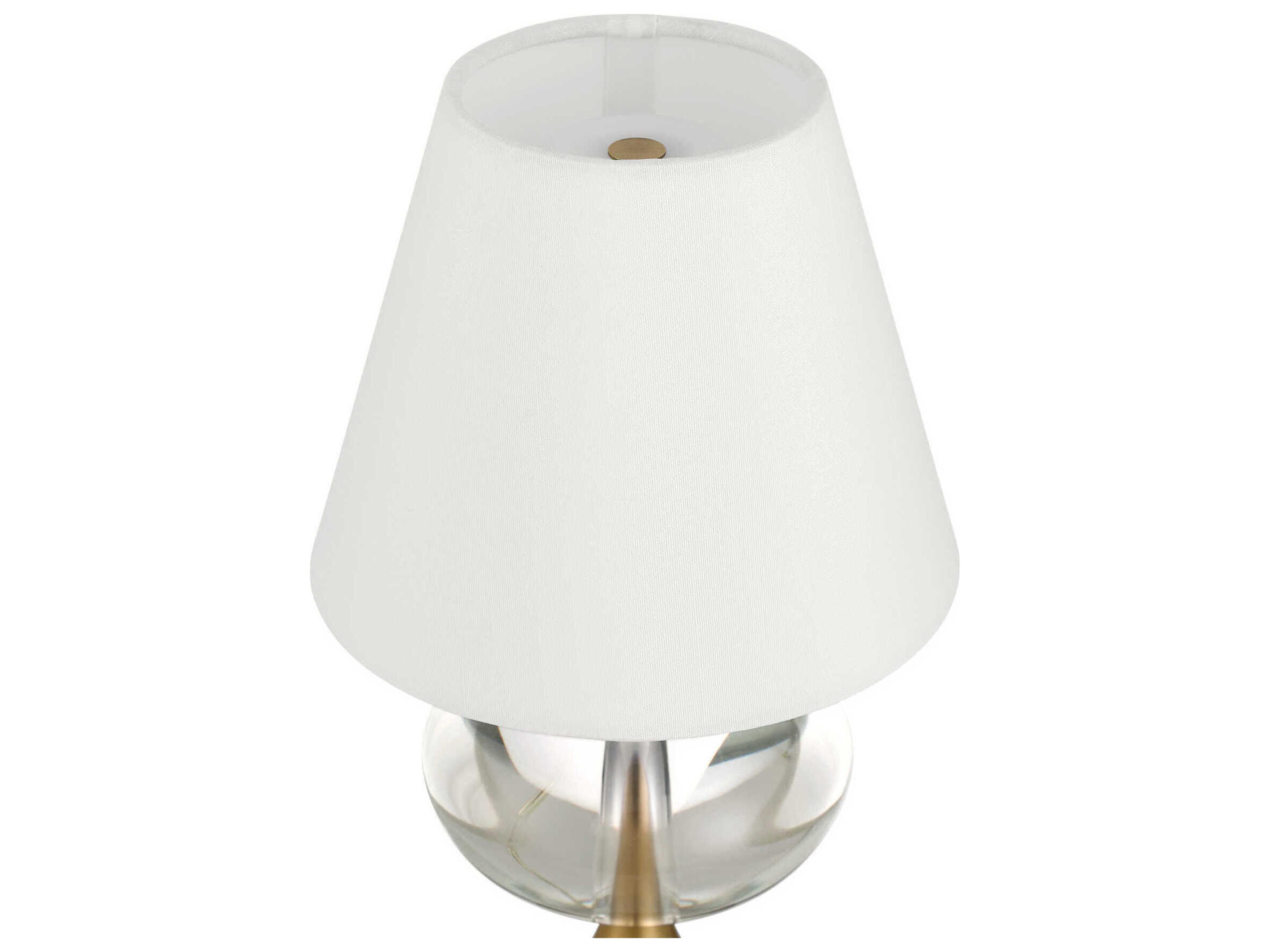 Currey & Company Sashay Polished Antique Brass Table Lamp