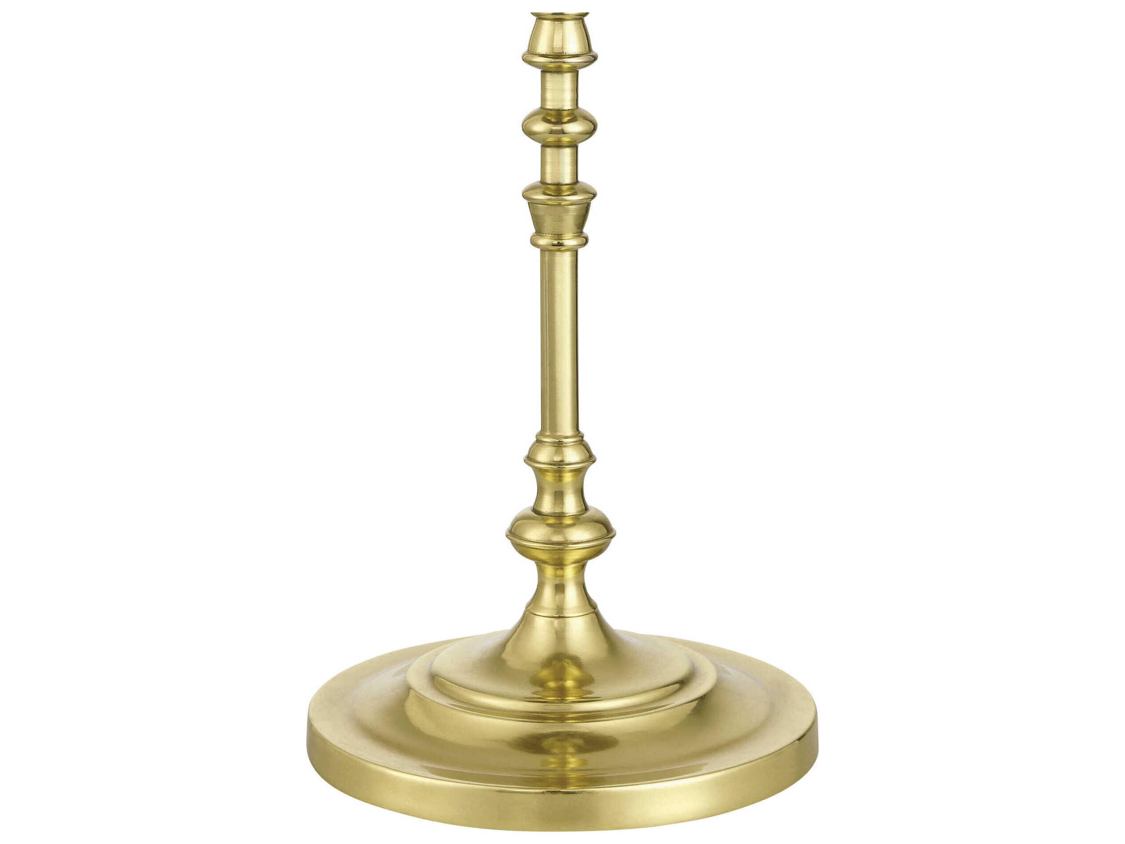 Currey & Company Deauville Natural Polished Brass Metal Rattan Table Lamp