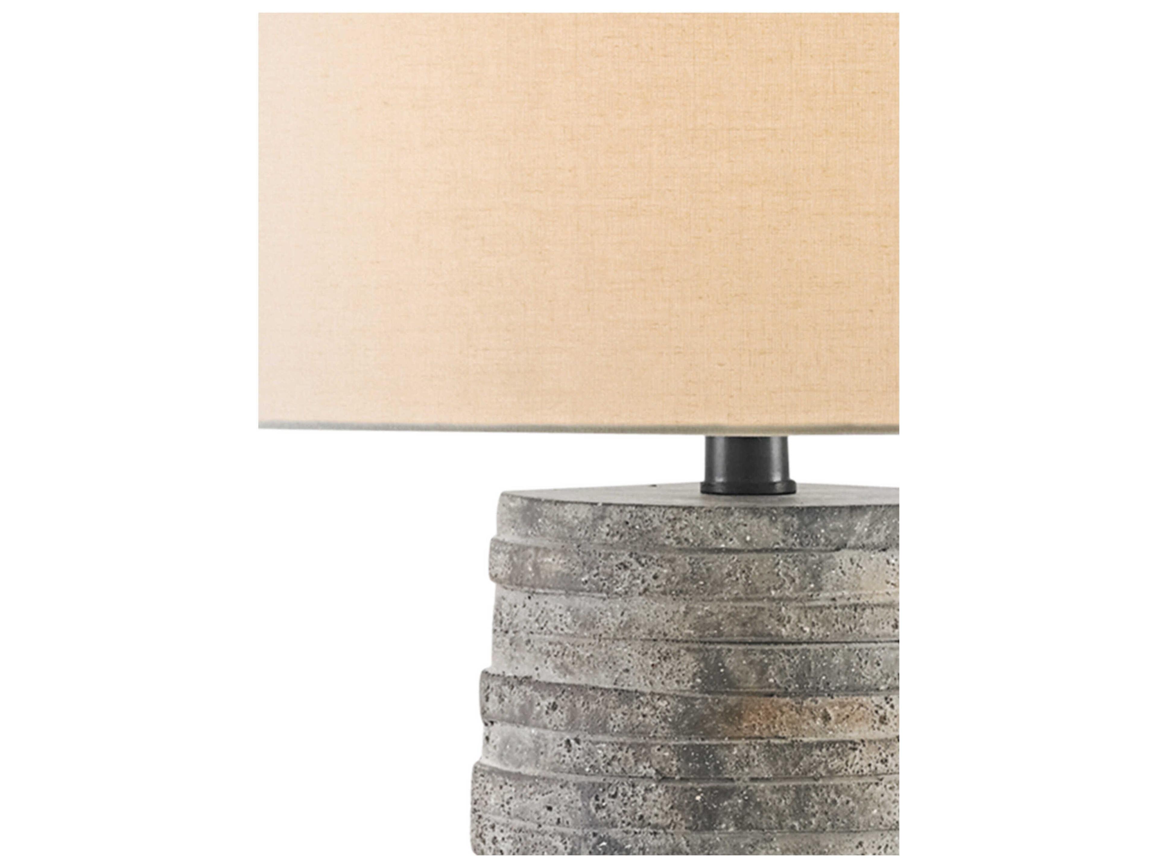 Currey & Company Innkeeper Innkeeper Rustic Gray Table Lamp