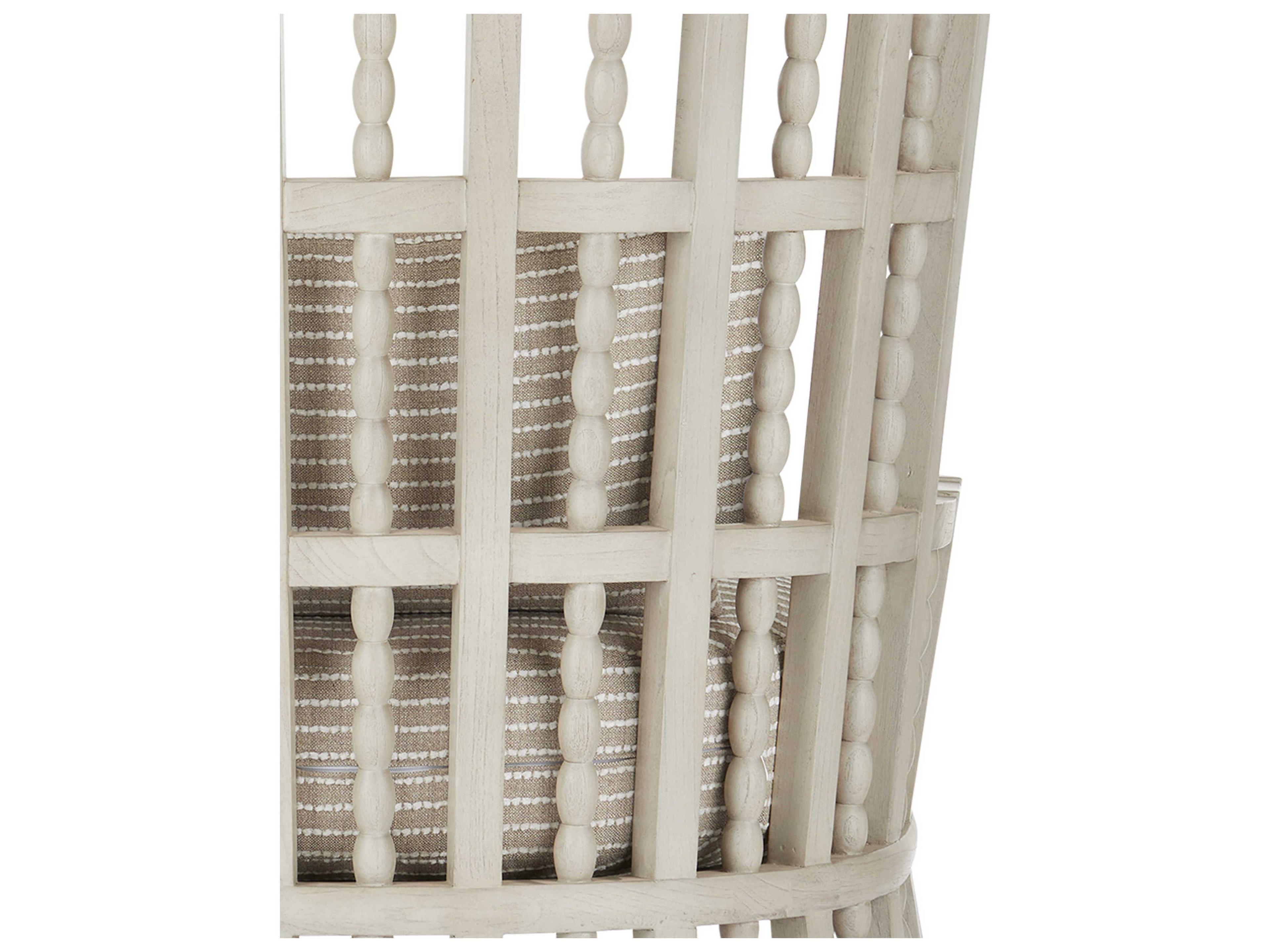 Luxecor Vistas Beige Fabric Accent Chair