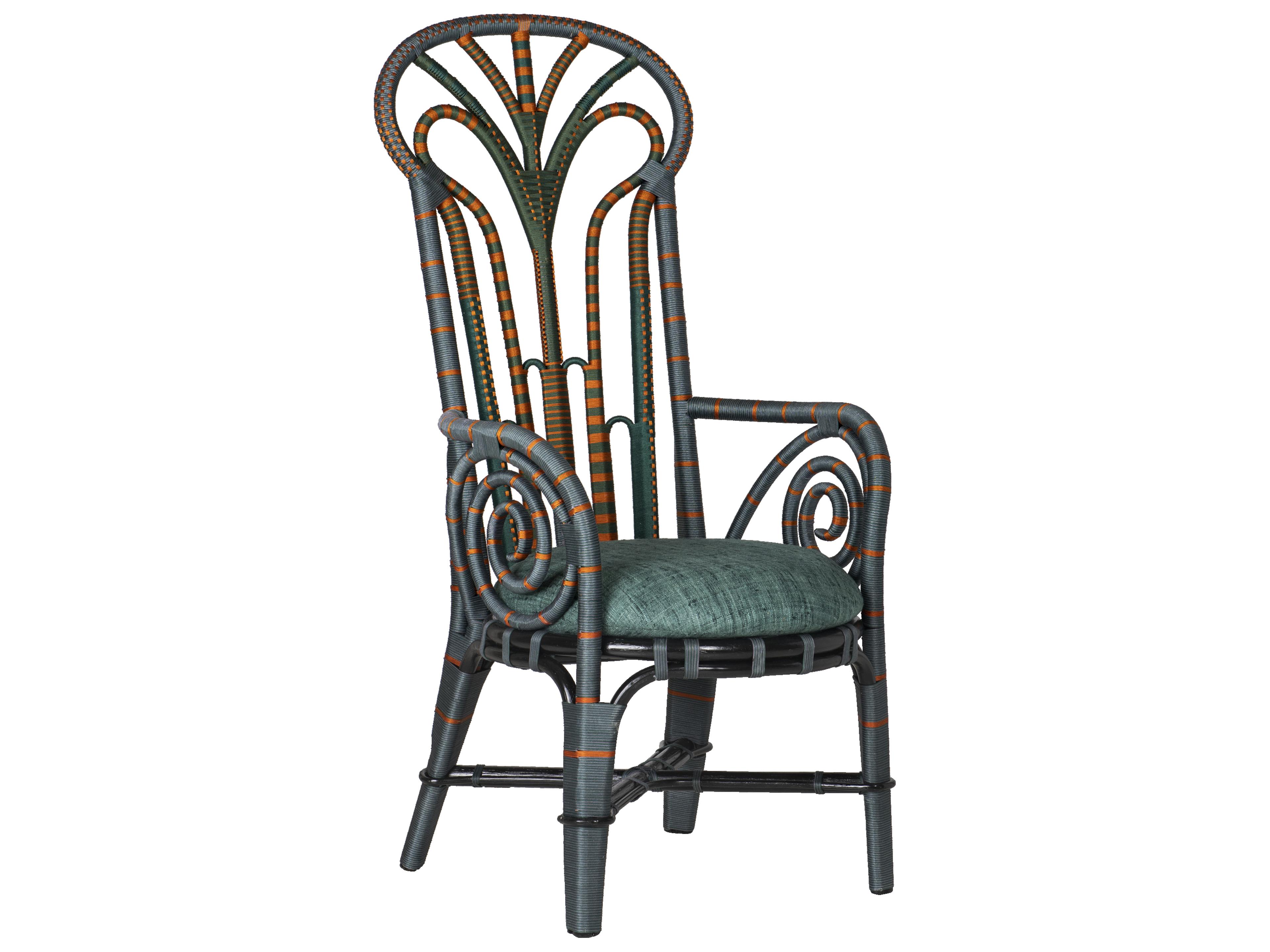 Benin Green Accent Chair
